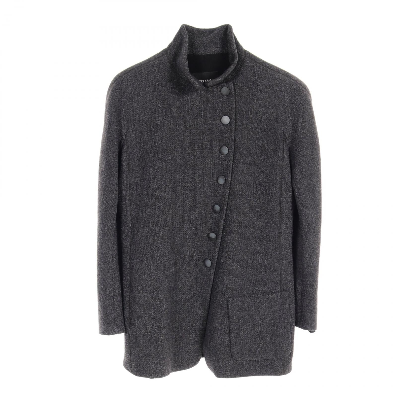 Giorgio Armani Wool Rayon Outerwear