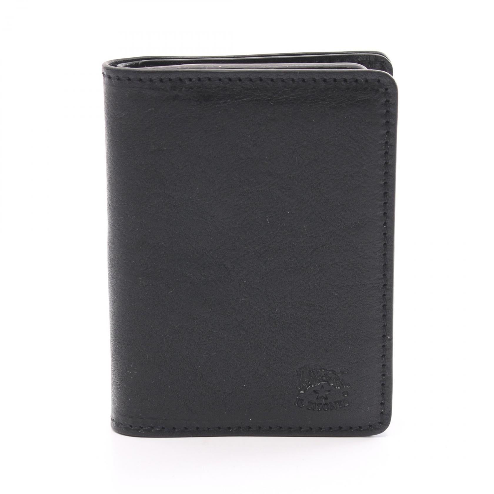 IL BISONTE ORIUOLO Leather Card Case