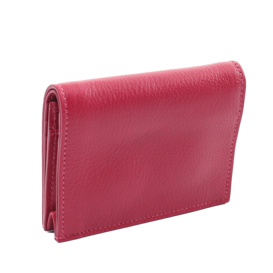 IL BISONTE OLIVETA Leather Bifold Wallet Pink