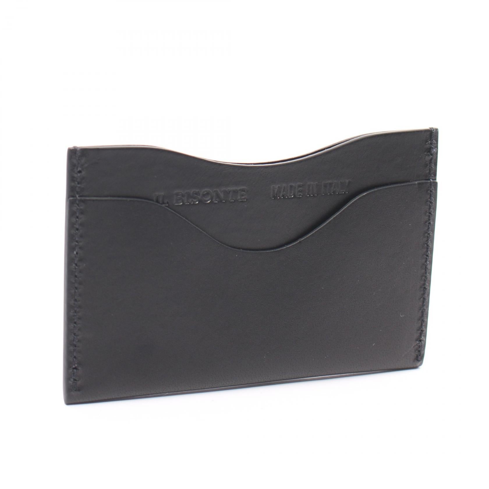 IL BISONTE Orion Leather Card Holder