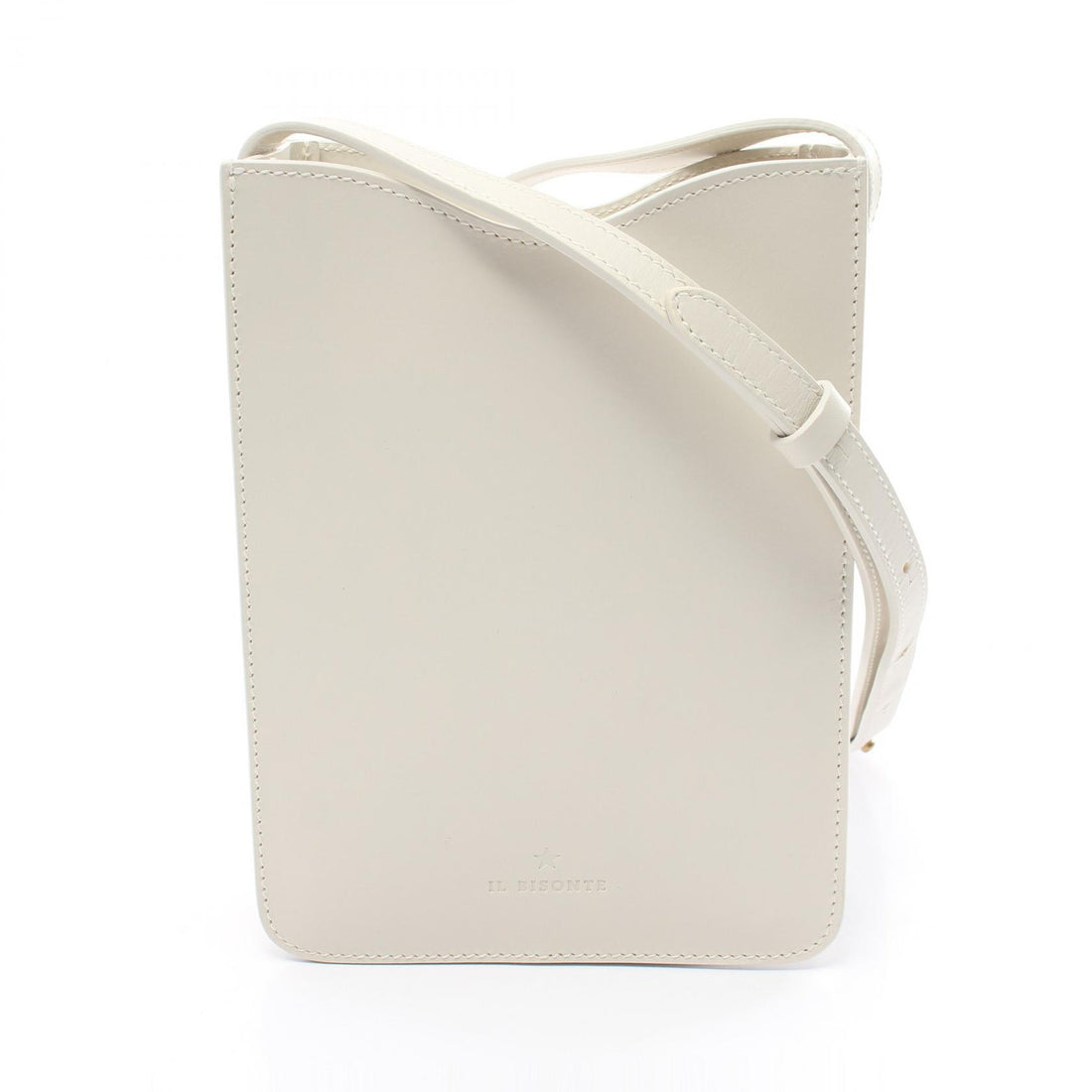 IL BISONTE ROSETO Leather Shoulder Bag White