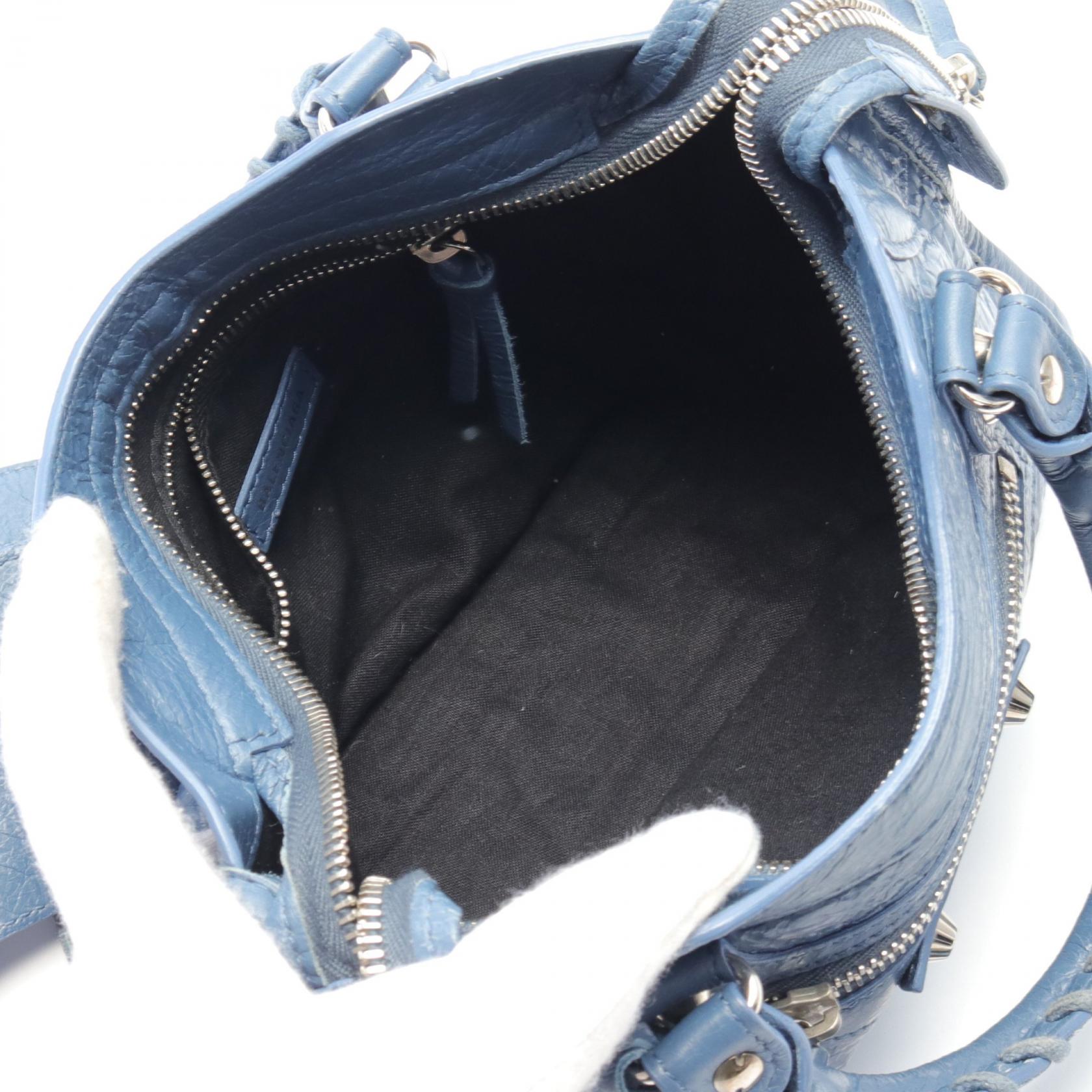 Balenciaga Classic Mini City Handbag Leather Handbag in Very Good Condition