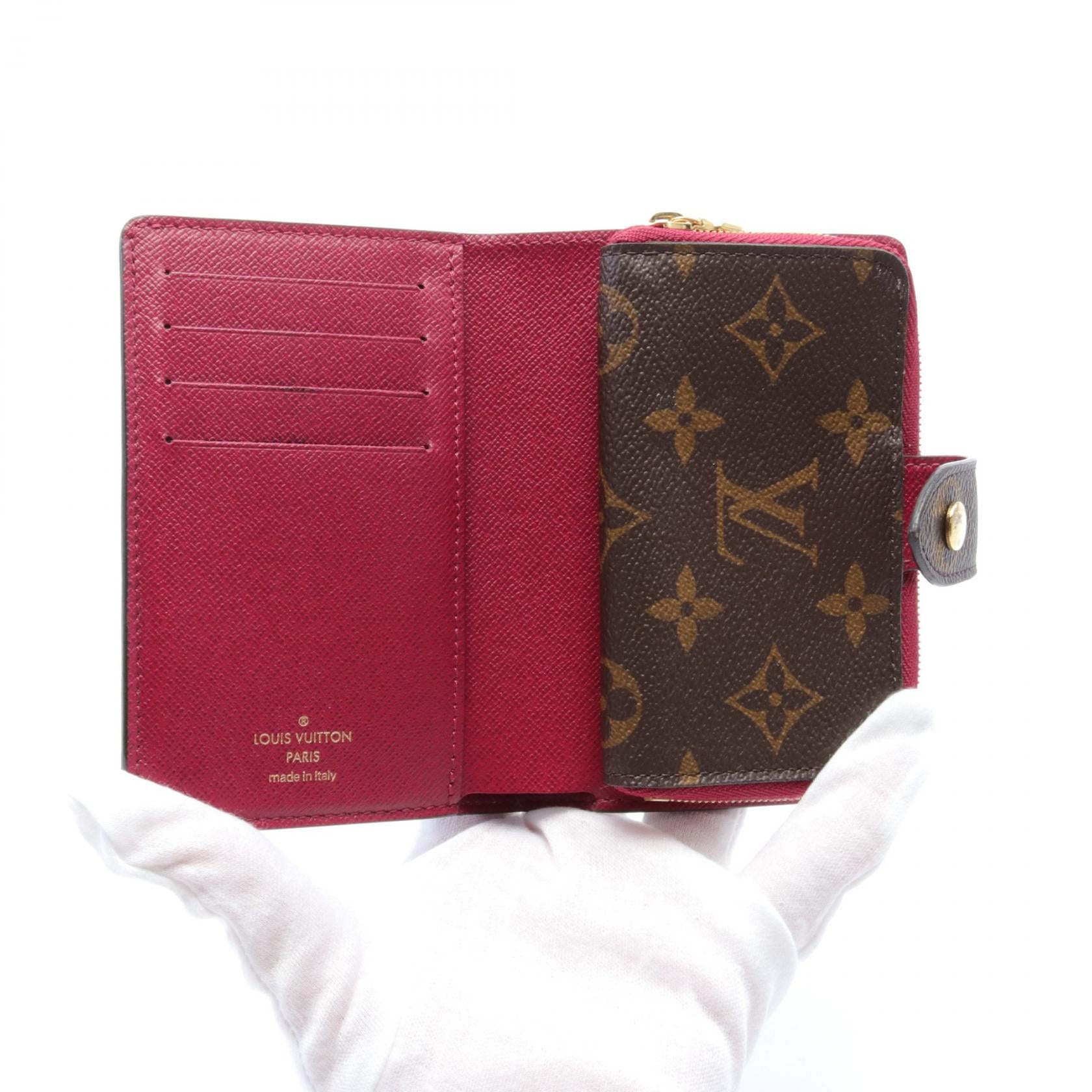 Louis Vuitton Portefeuille Juliette Canvas Short Wallet M69433 in Great Condition