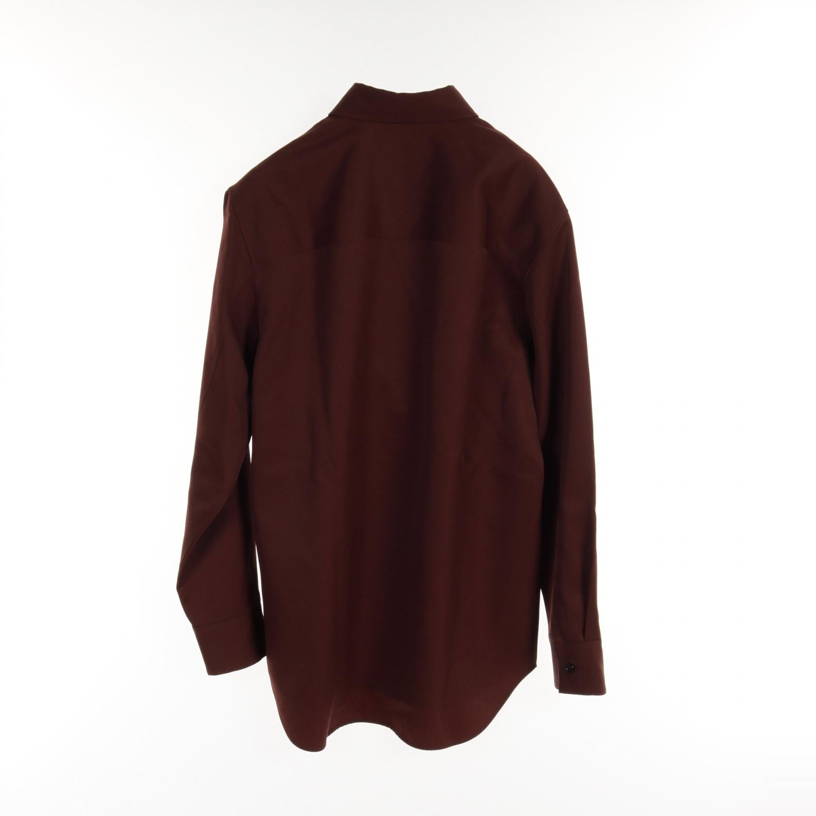 Jil Sander Wool Top Brown