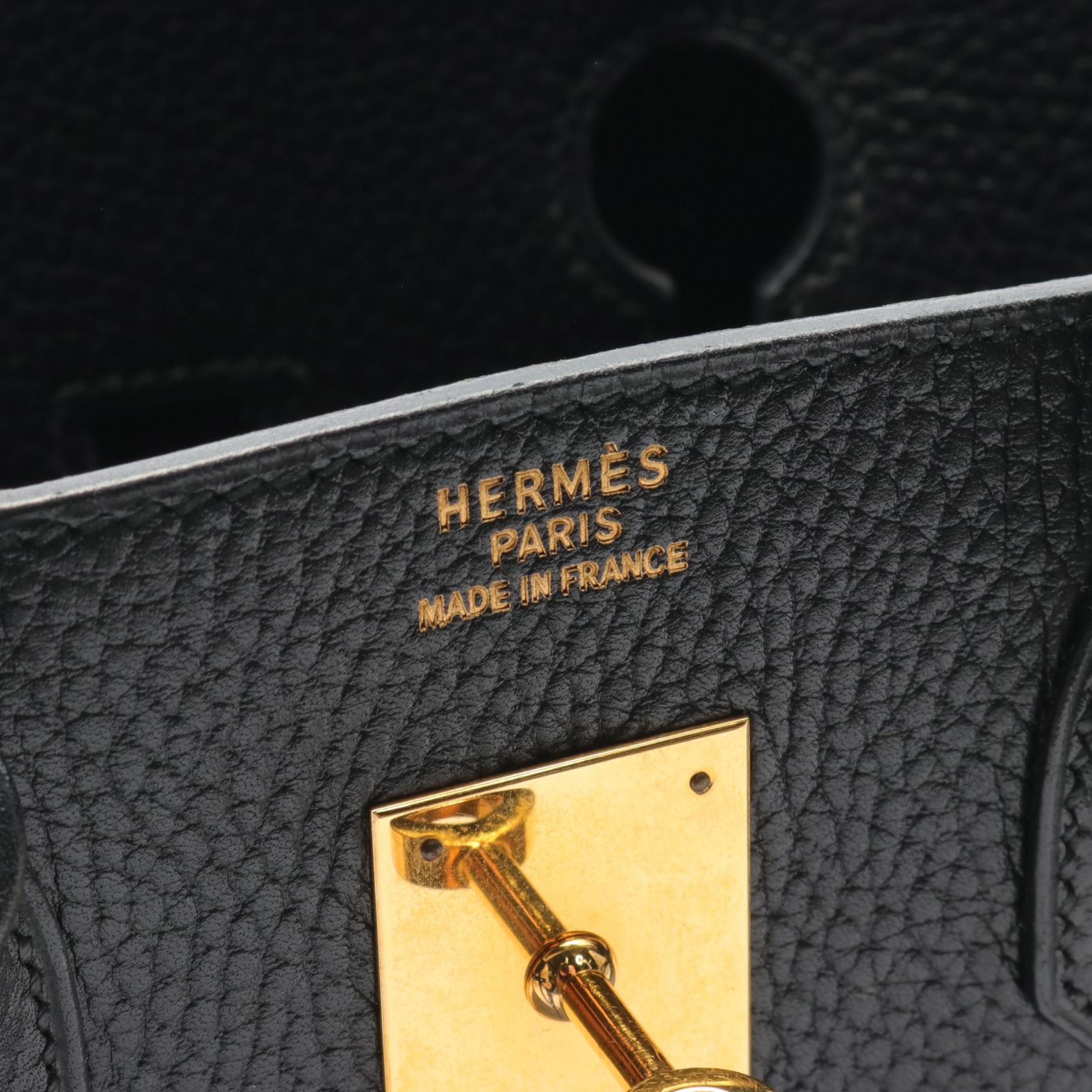 Hermes Birkin 32 Leather Handbag in Very Good Condition