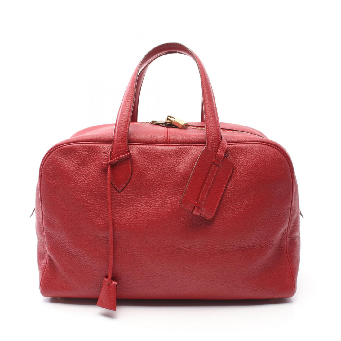 Hermes Victoria Elan 38 Tote Bag Red