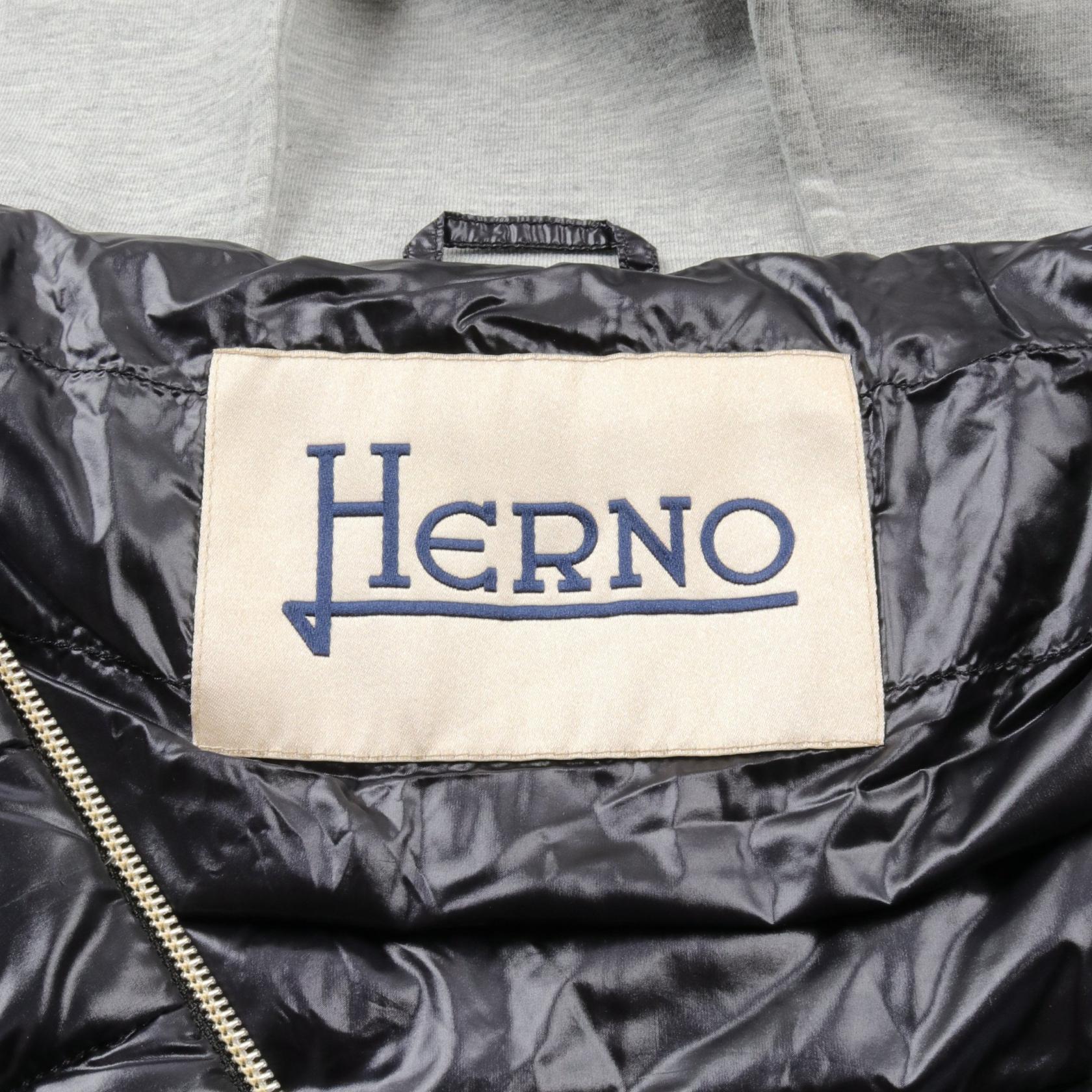 Herno Nylon Polyester Zip Light Sweater Hoodie