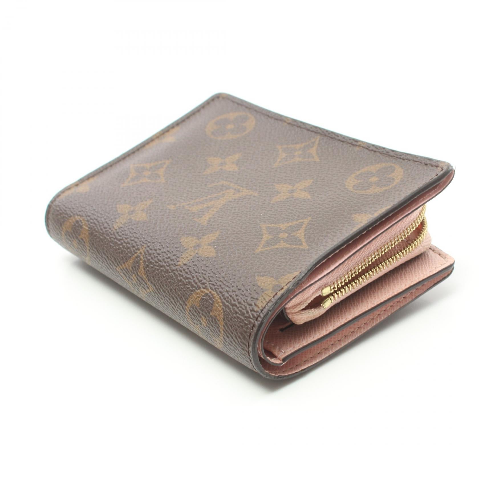 Louis Vuitton Monogram Juliette  Canvas Short Wallet M80973 in Very Good Condition