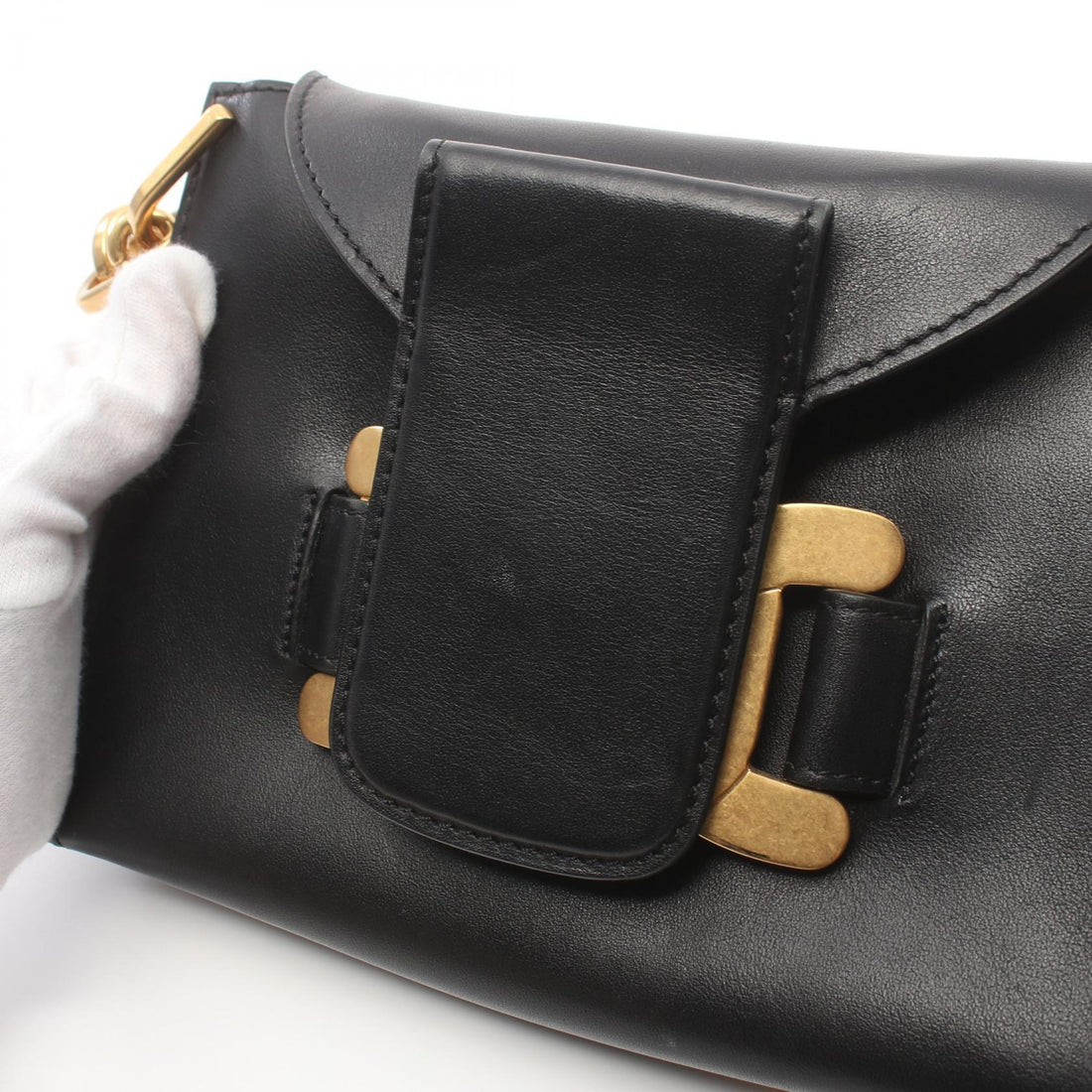 Tod's Kate Leather Handbag Black