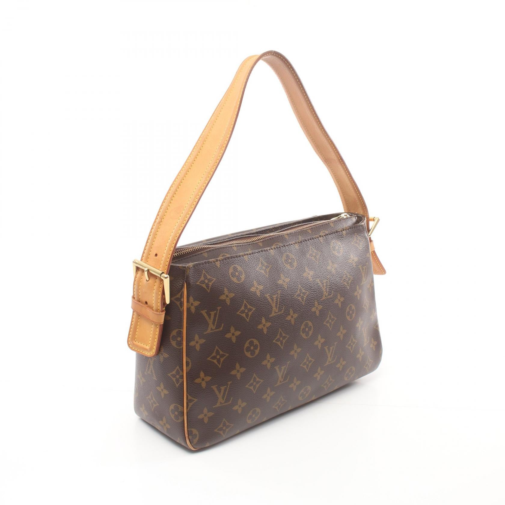 Louis Vuitton Monogram Viva Cite GM  Canvas Shoulder Bag M51163 in Good Condition