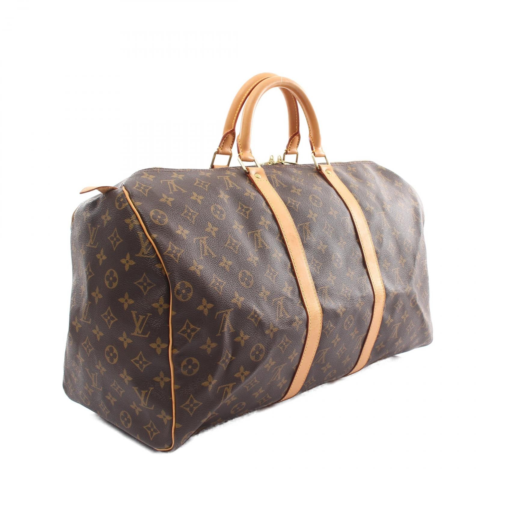 Louis Vuitton Monogram Keepall 50 Canvas Handbag M41426 in Very Good Condition