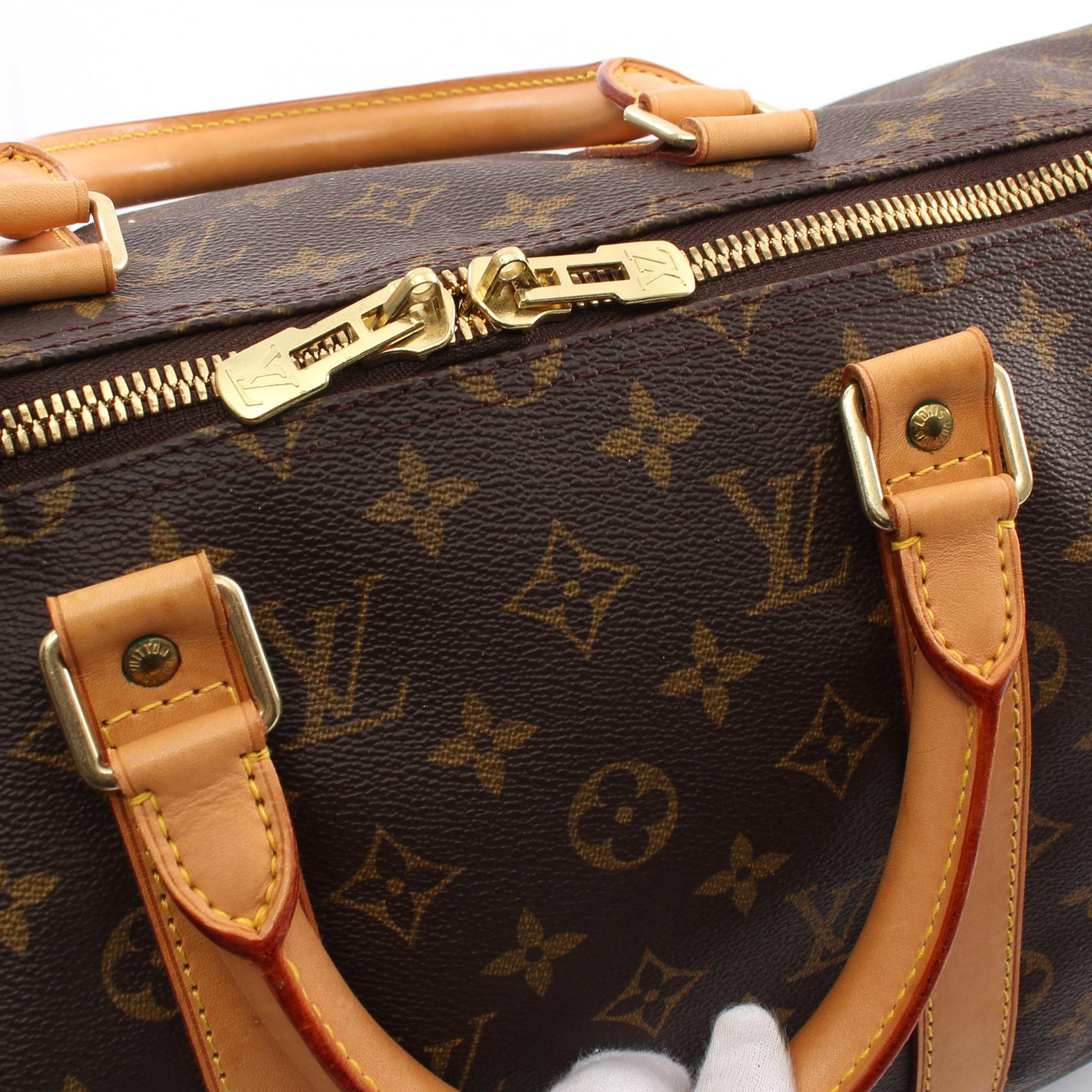 Louis Vuitton Monogram Keepall 50 Canvas Handbag M41426 in Very Good Condition