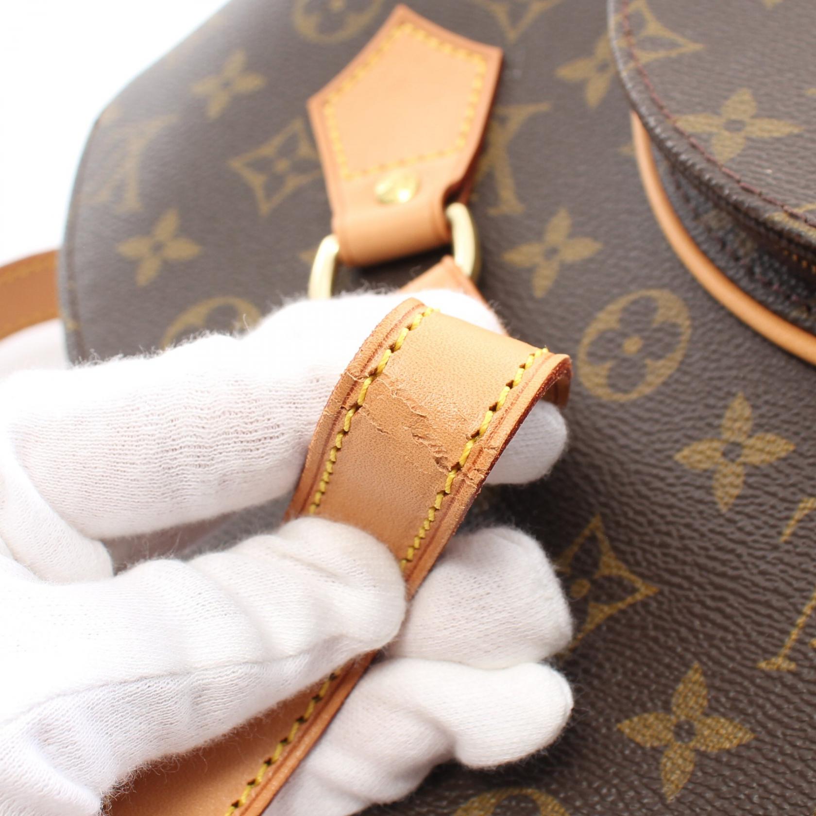 Louis Vuitton Ellipse Shoulder Bag Monogram Brown