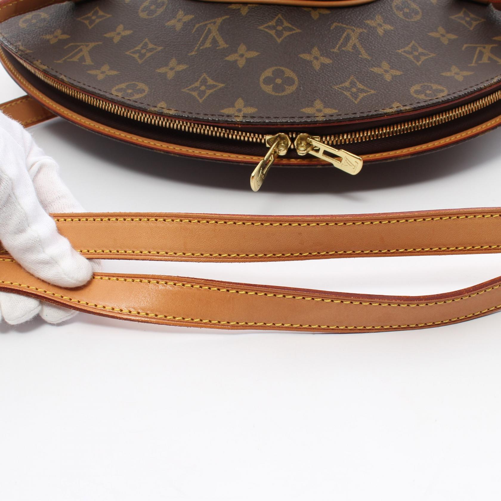 Louis Vuitton Ellipse Shoulder Bag Monogram Brown