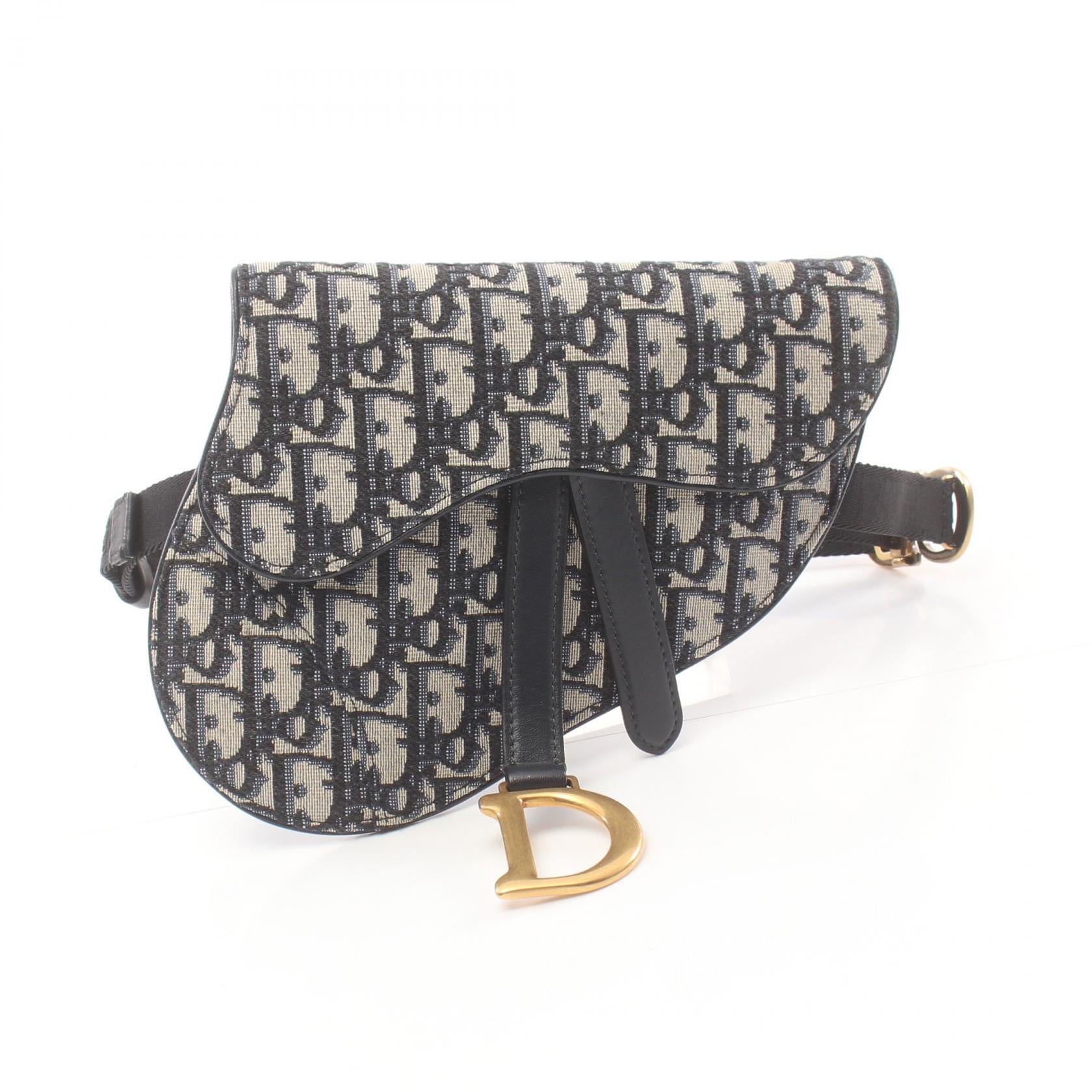 Dior Saddle Oblique Jacquard Waist Bag