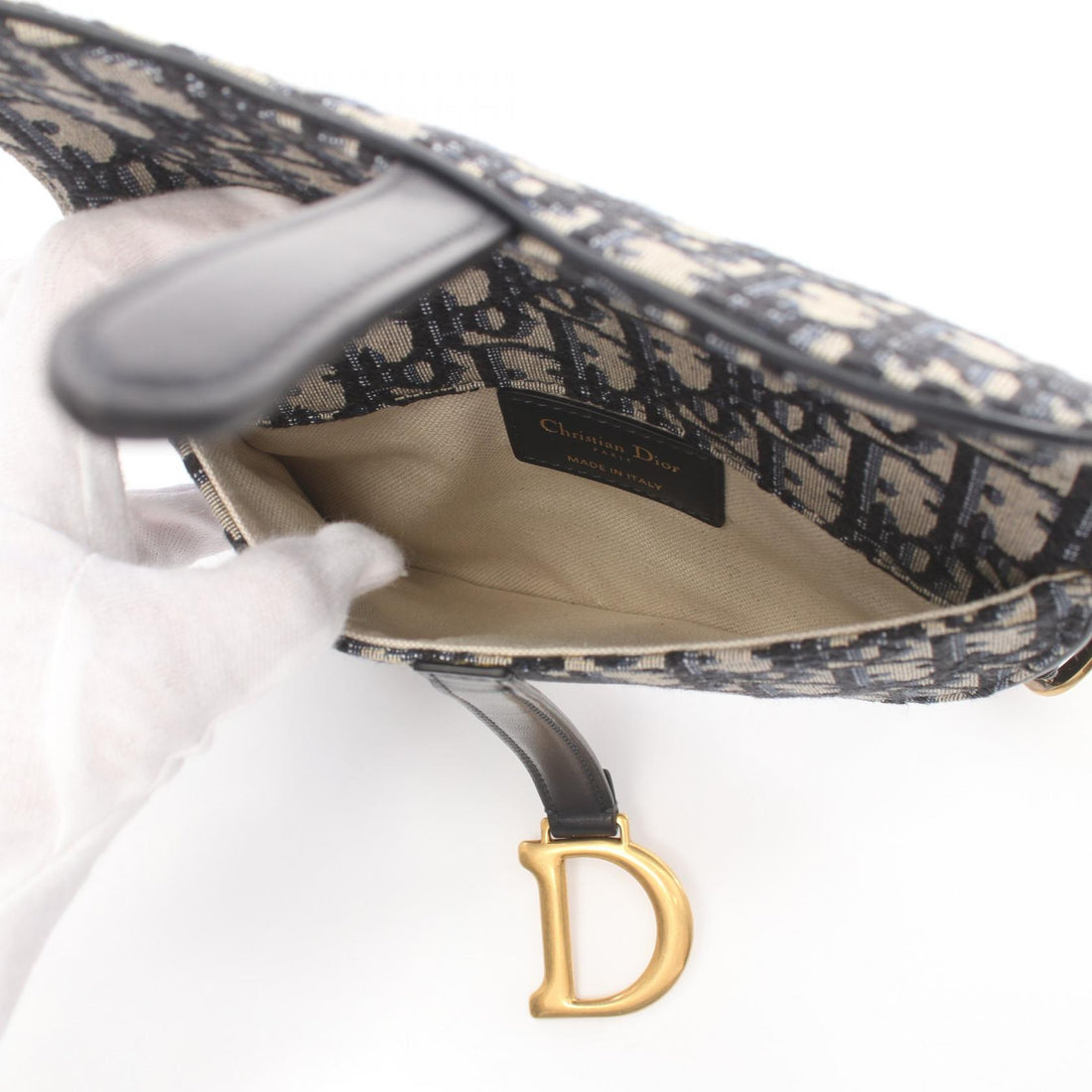 Dior Saddle Oblique Jacquard Waist Bag