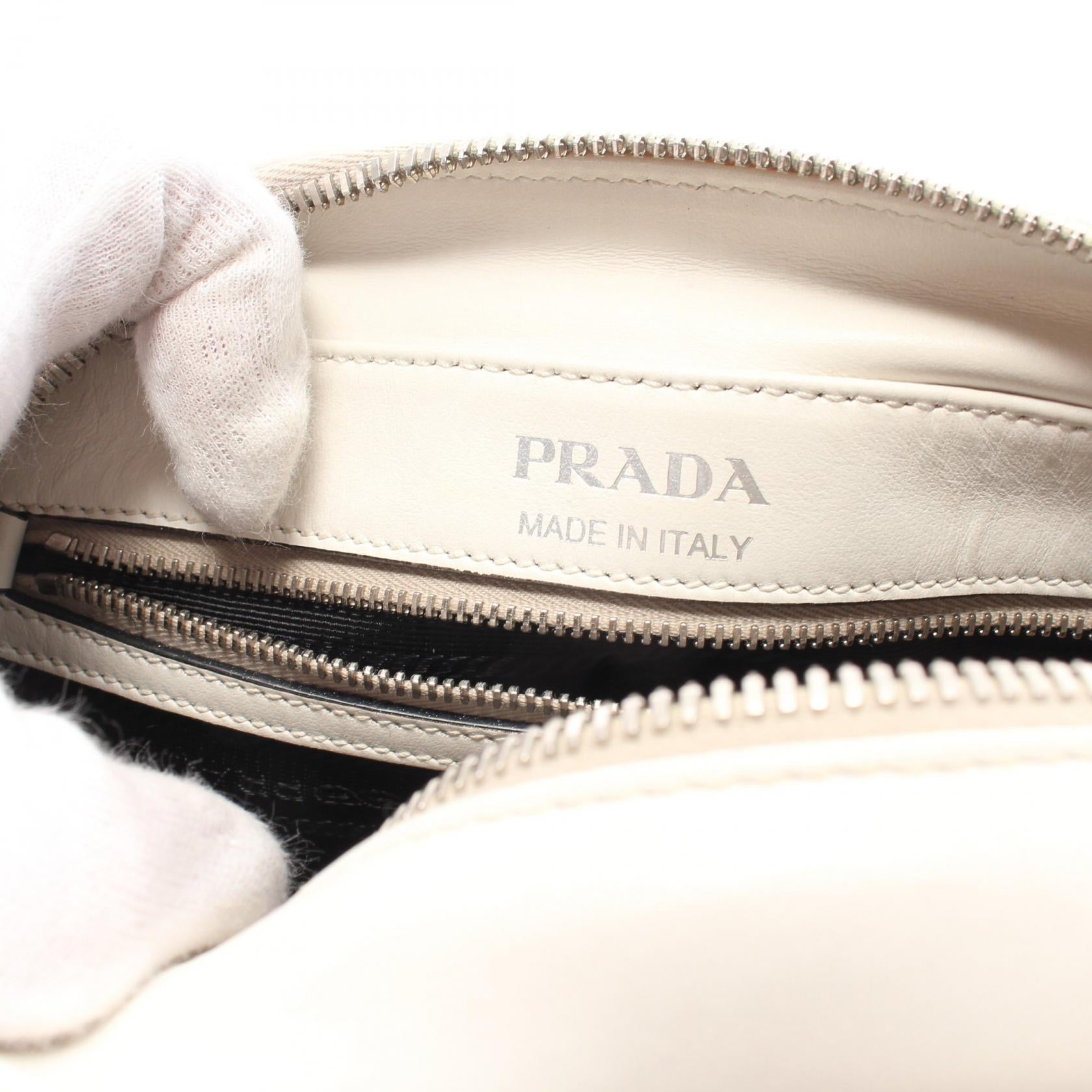 Prada Leather City Calf Shoulder Bag