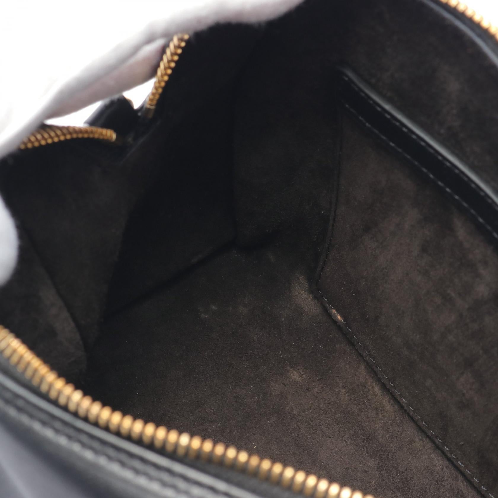 Celine Small Boston Triomphe Leather Handbag