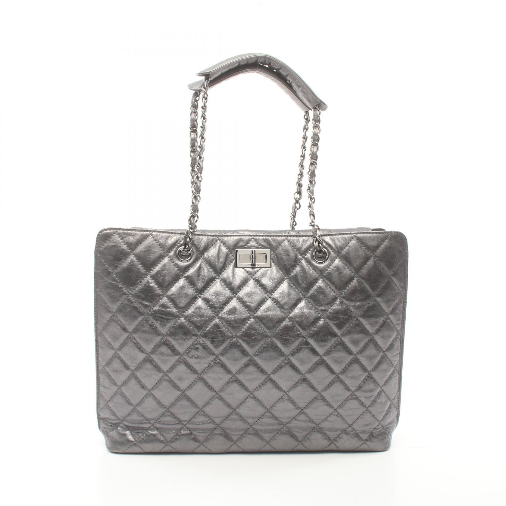 Chanel 2.55 Matelasse Leather Tote Bag