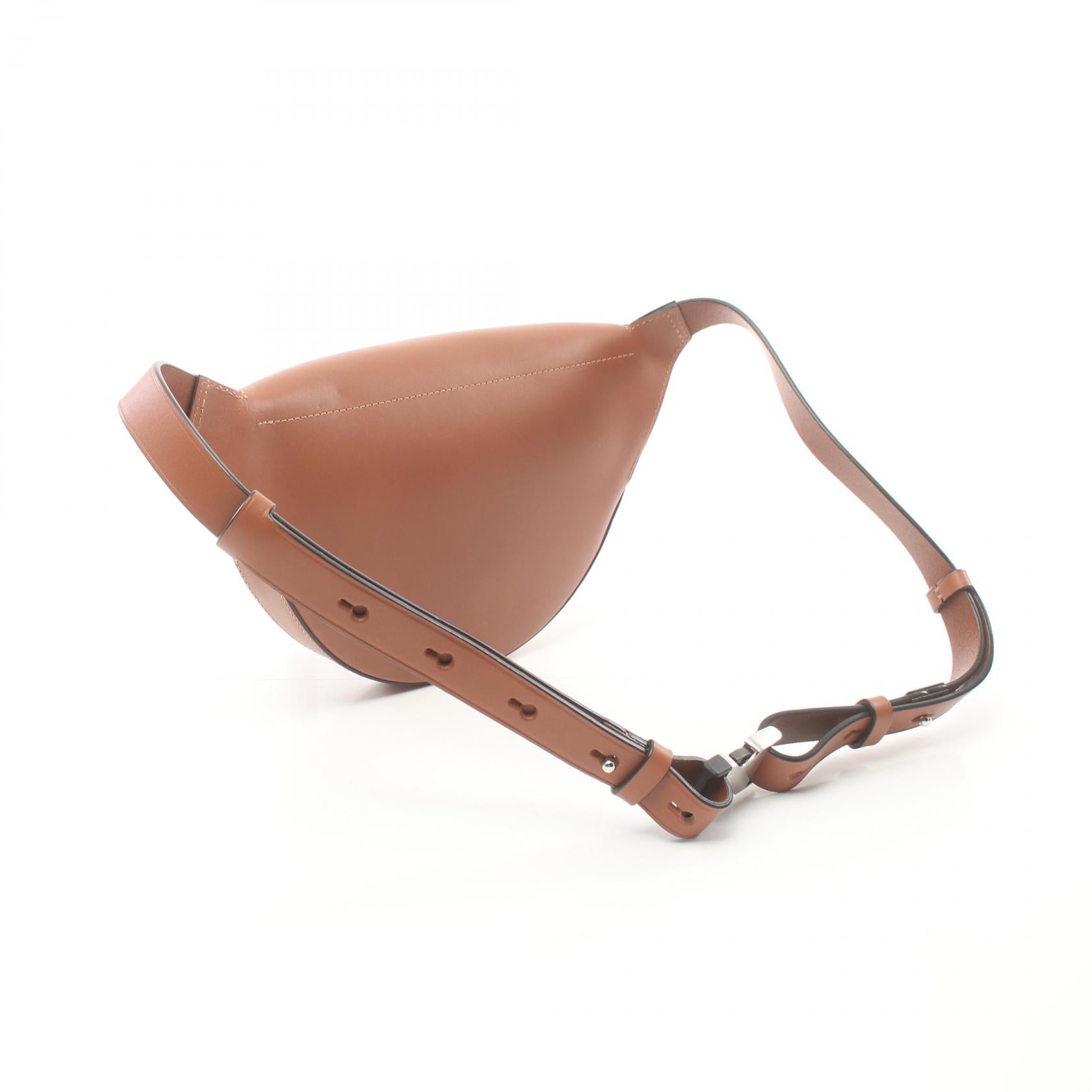 Loewe Leather Bum Bag Brown