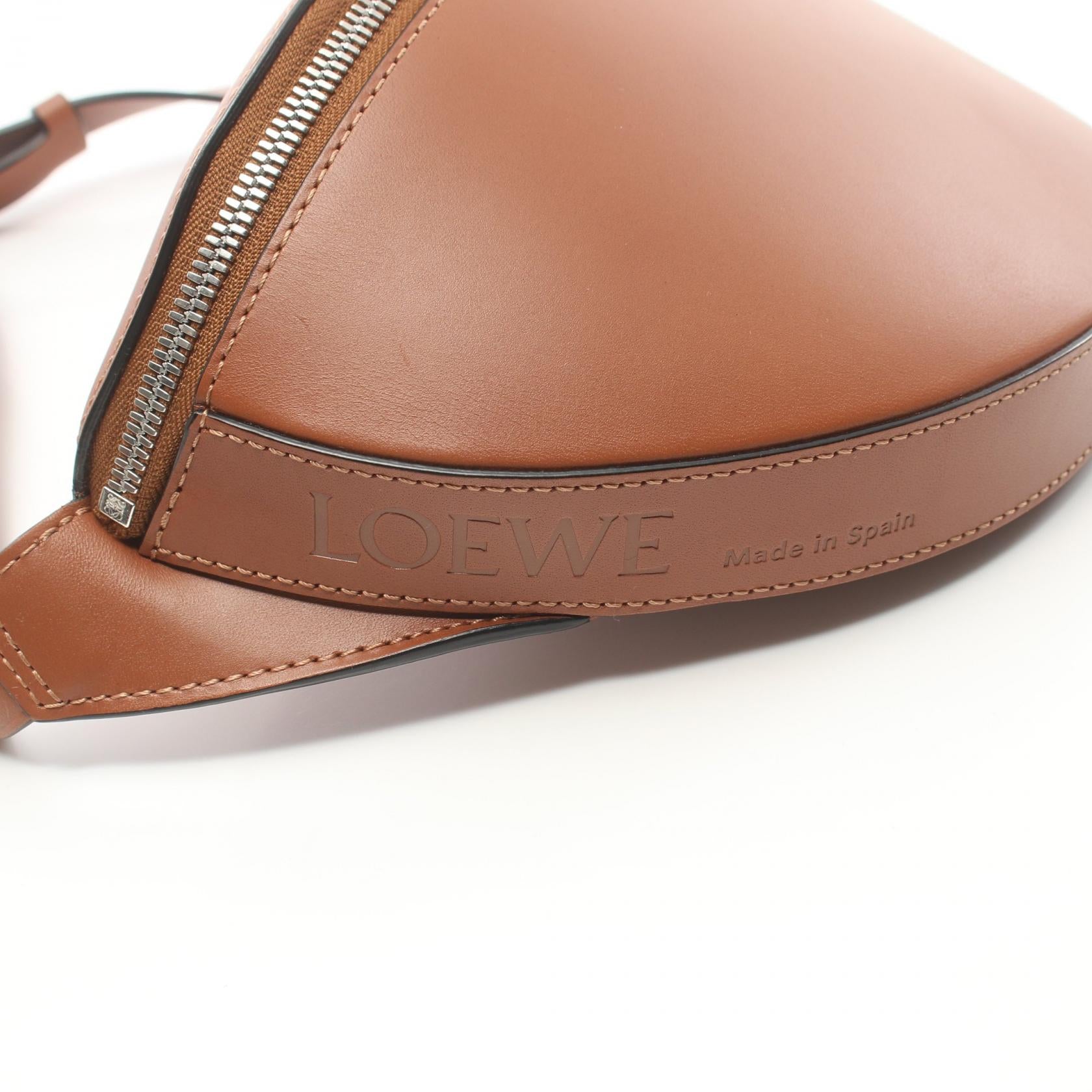 Loewe Leather Bum Bag Brown