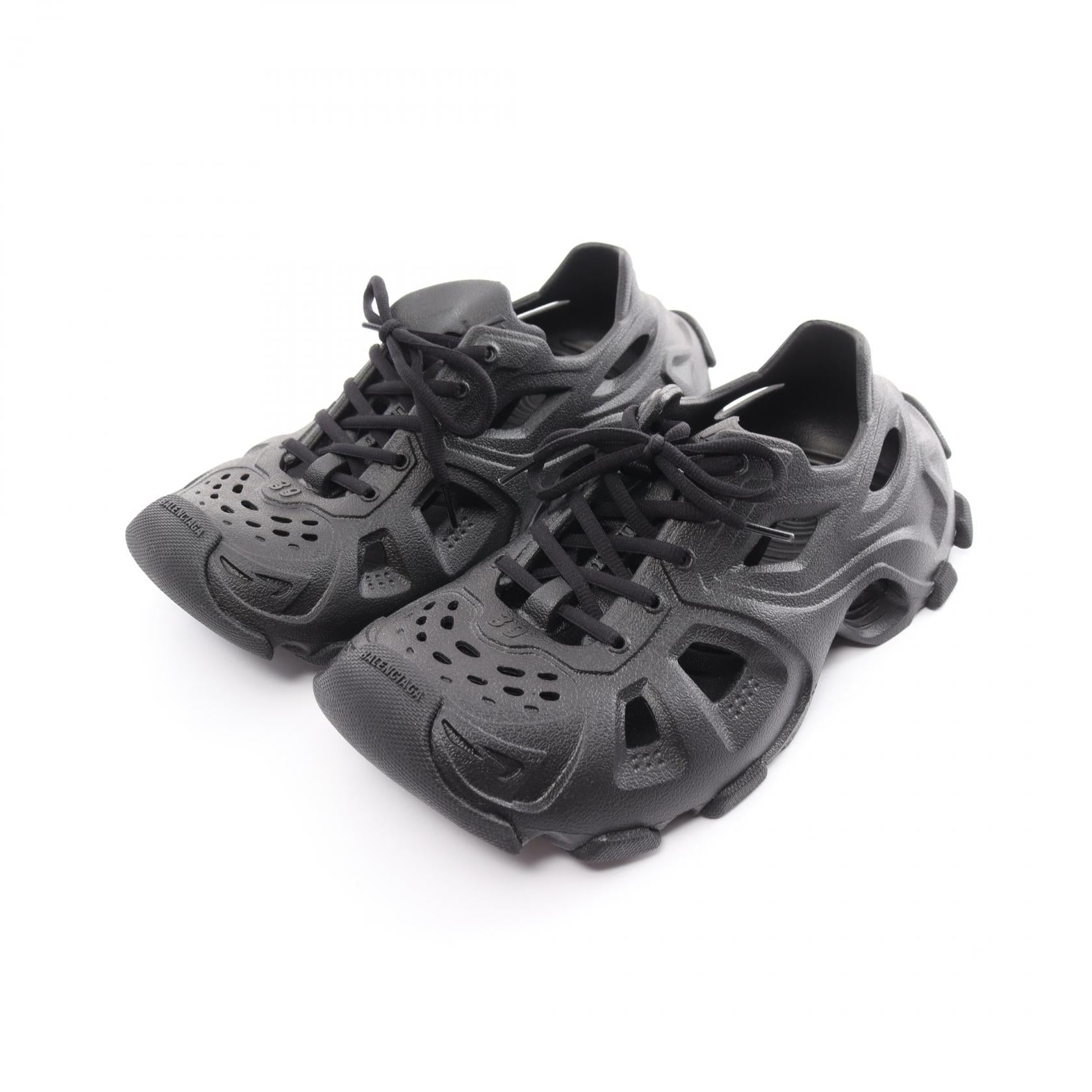 Balenciaga HD Lace-Up Sneakers Black