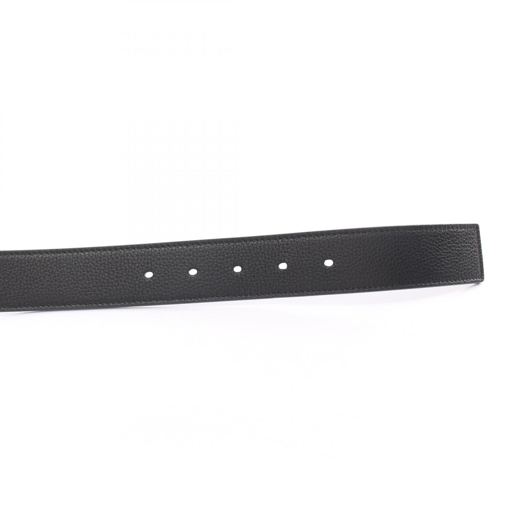 Dior Leather Belt 35mm Black