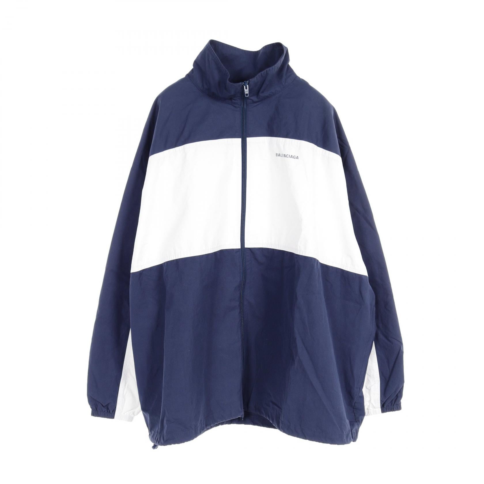 Balenciaga Cotton Tracksuit Poplin Shirt Jacket