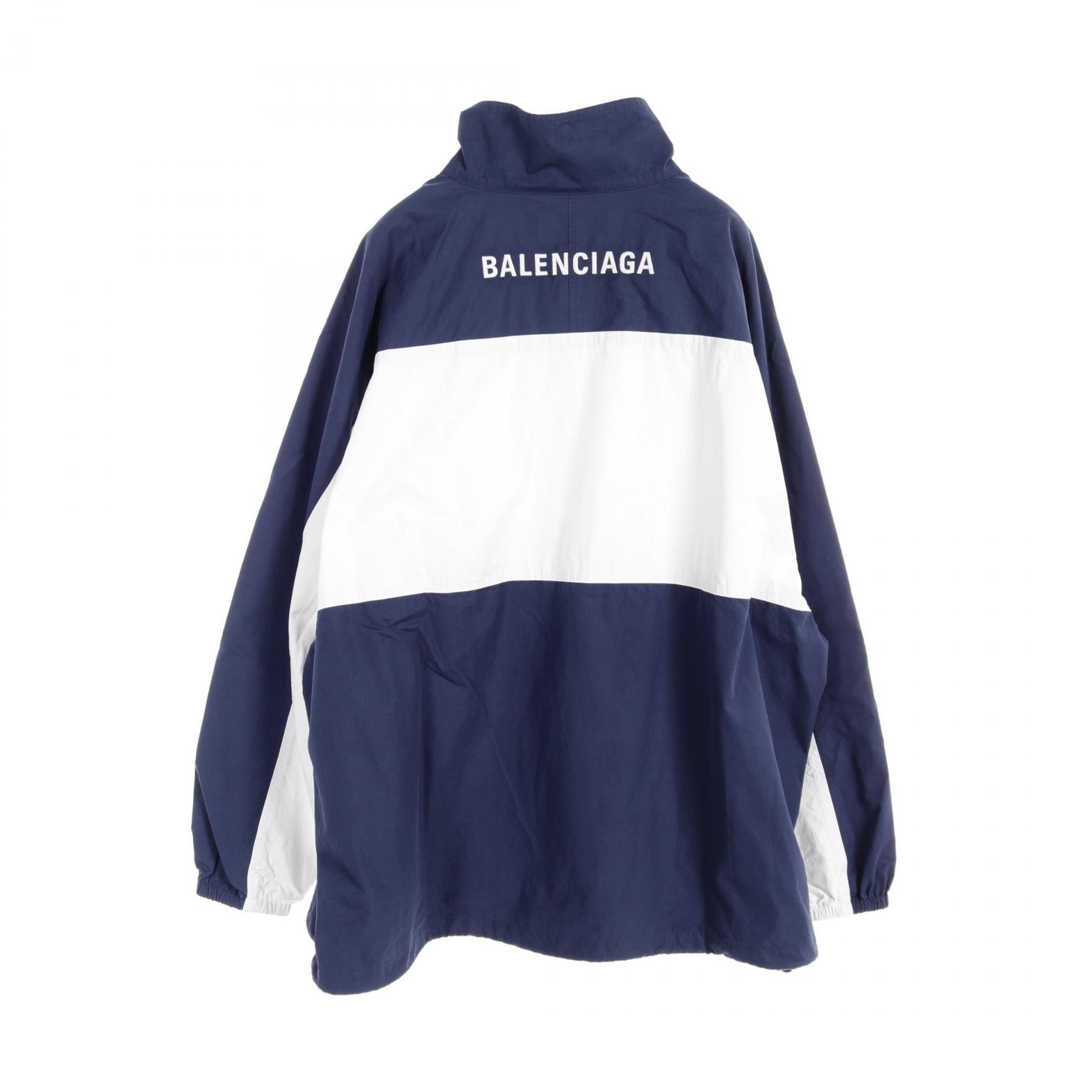 Balenciaga Cotton Tracksuit Poplin Shirt Jacket