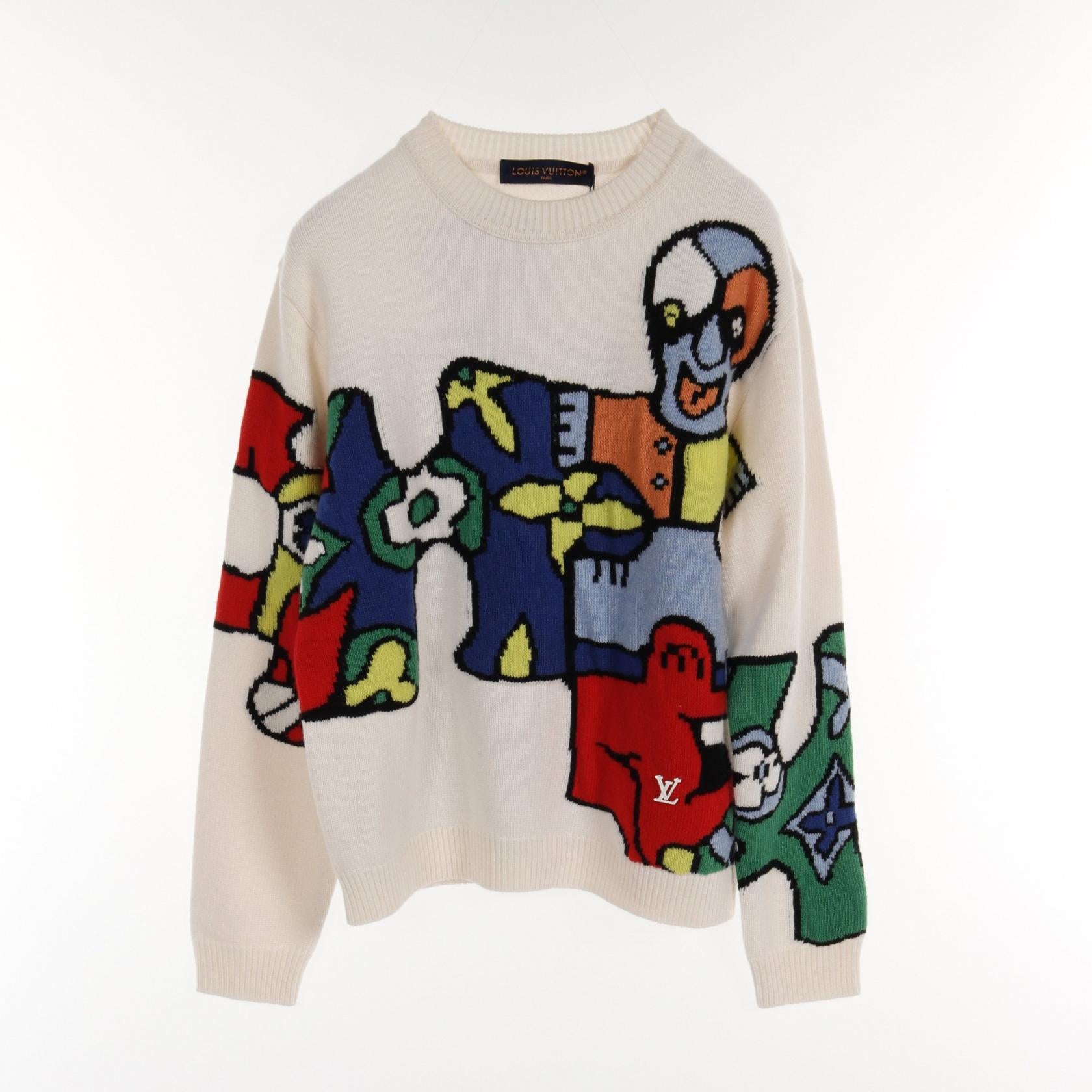 Louis Vuitton Wool Knit Top Multicolor