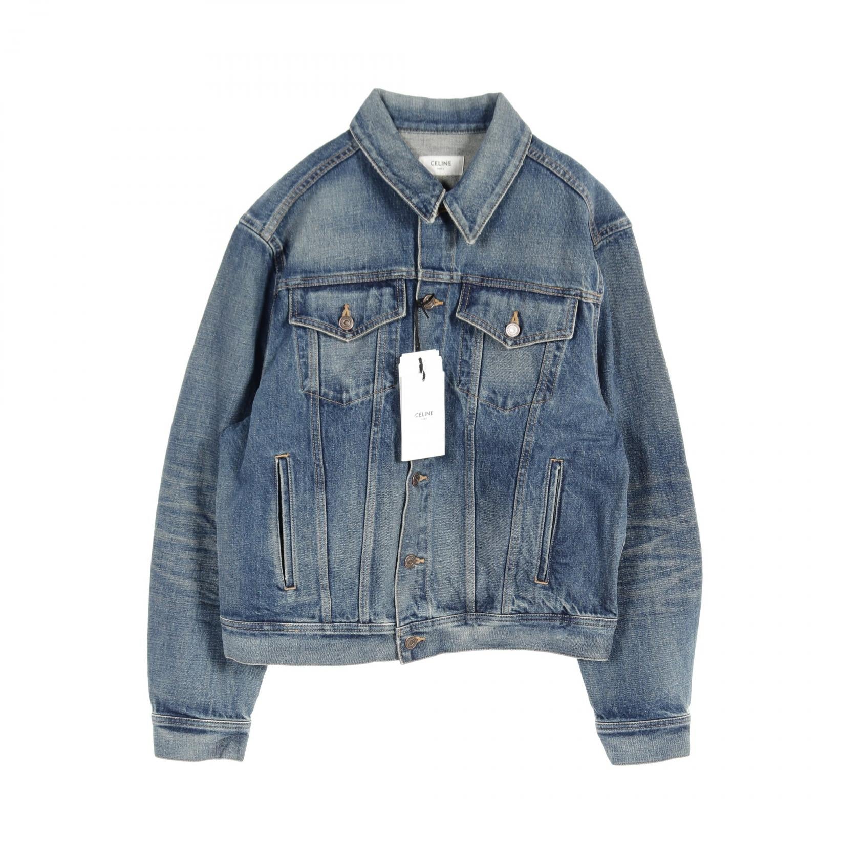 Celine Denim Jacket Cotton Outerwear