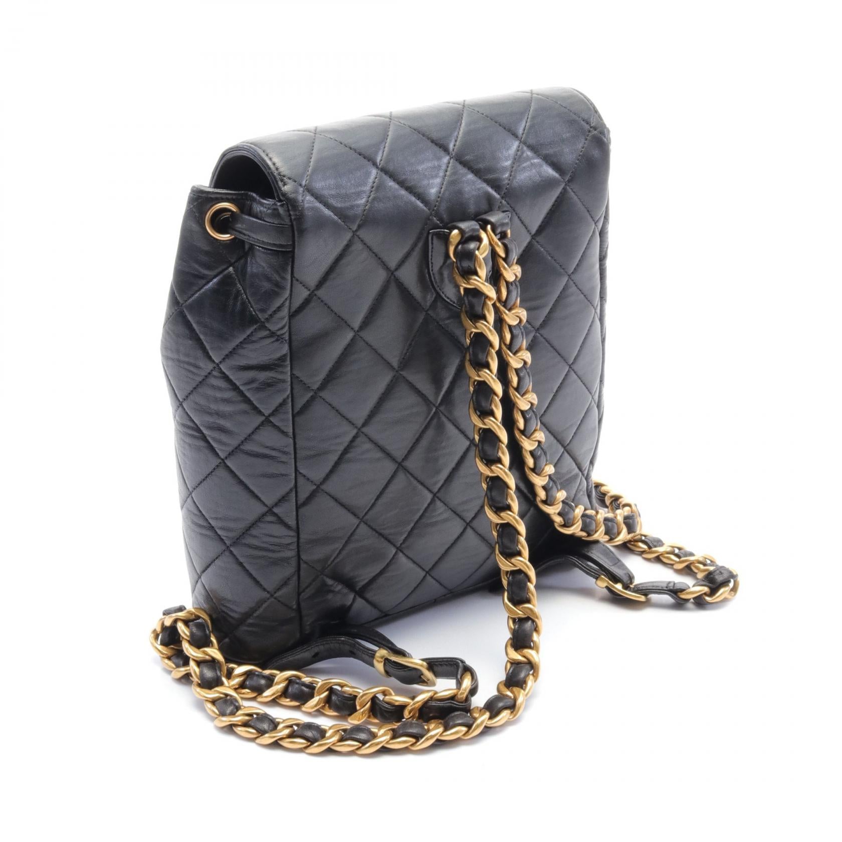 Chanel Matelasse Leather Backpack A10177