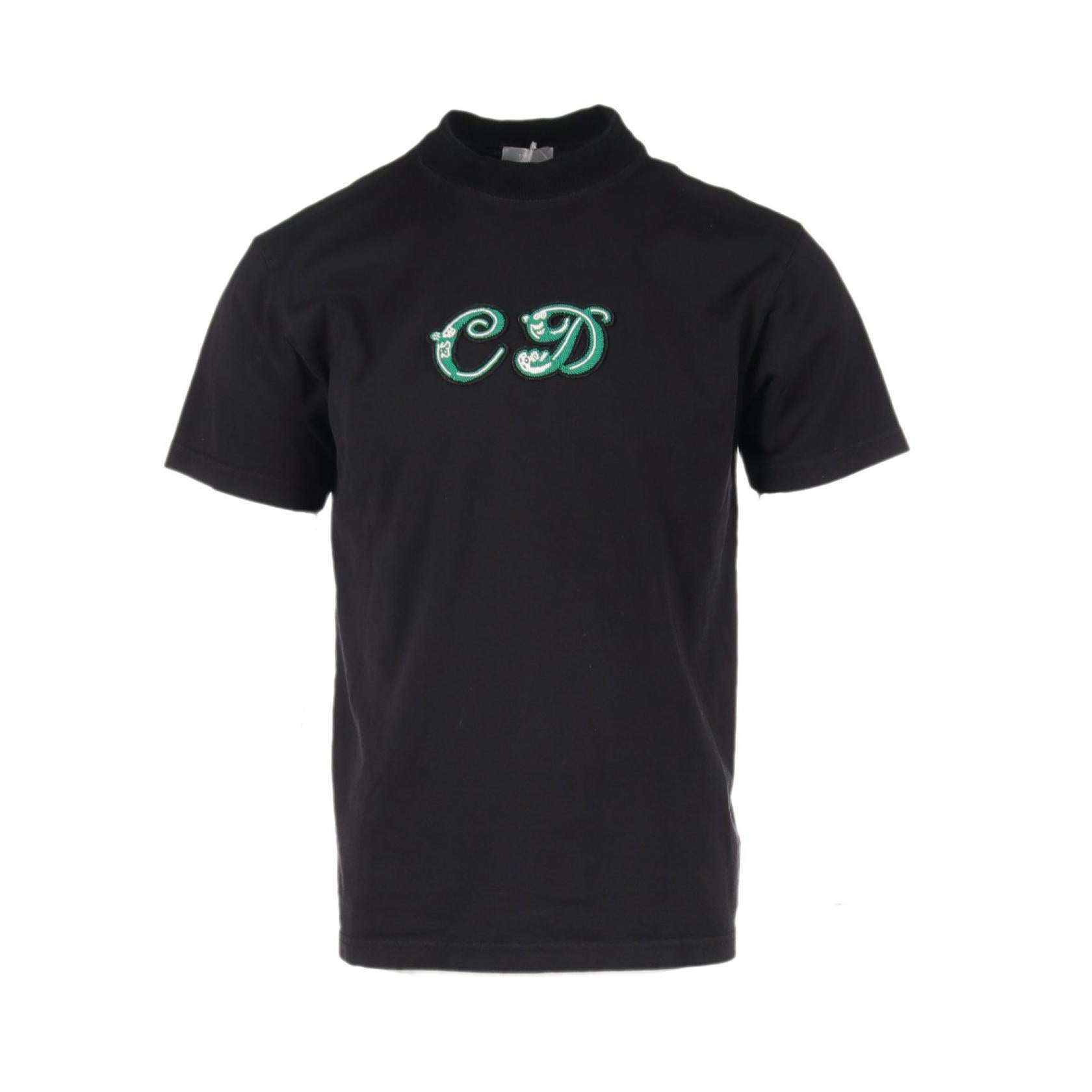 Dior Kenny Scharf Beads CD Logo Cotton T-Shirt