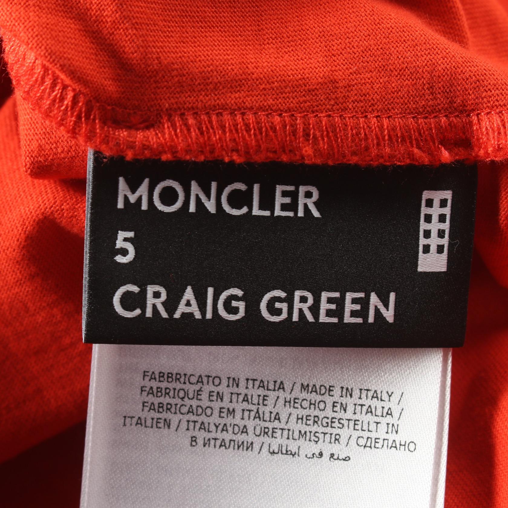 Moncler GENIUS 5 Craig Green Cotton T-Shirt