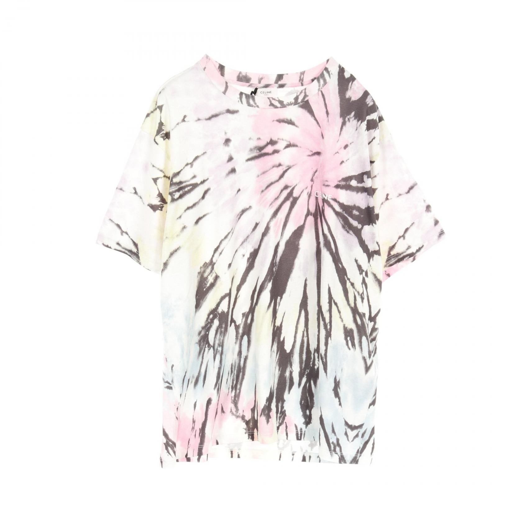 Celine Cotton T-Shirt Multicolor