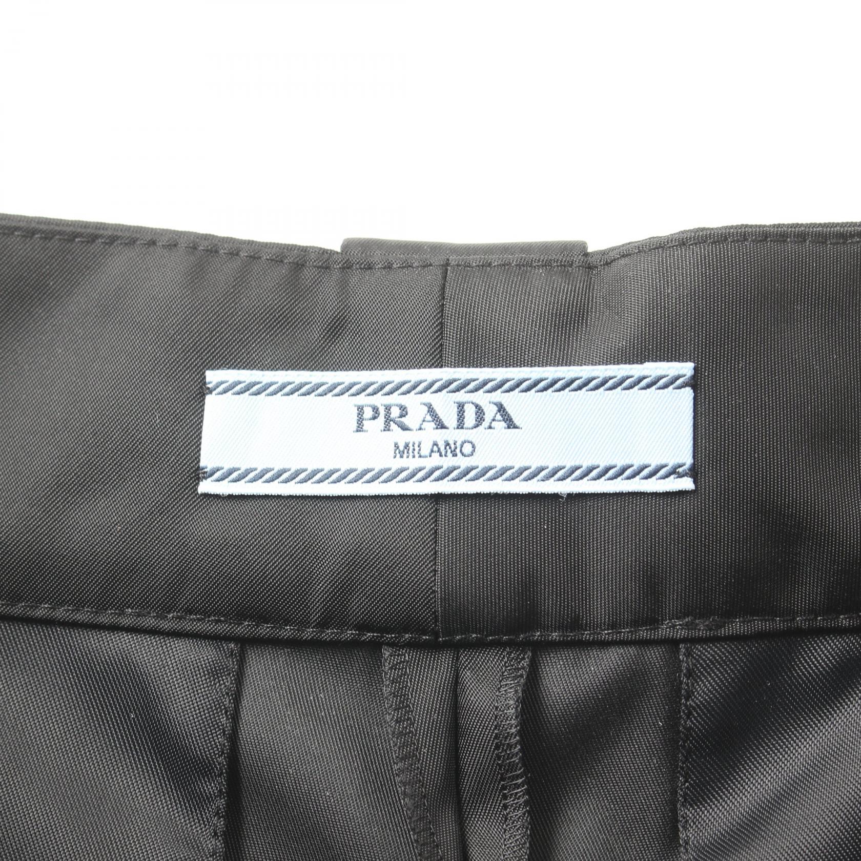 Prada Nylon Pants Men Black