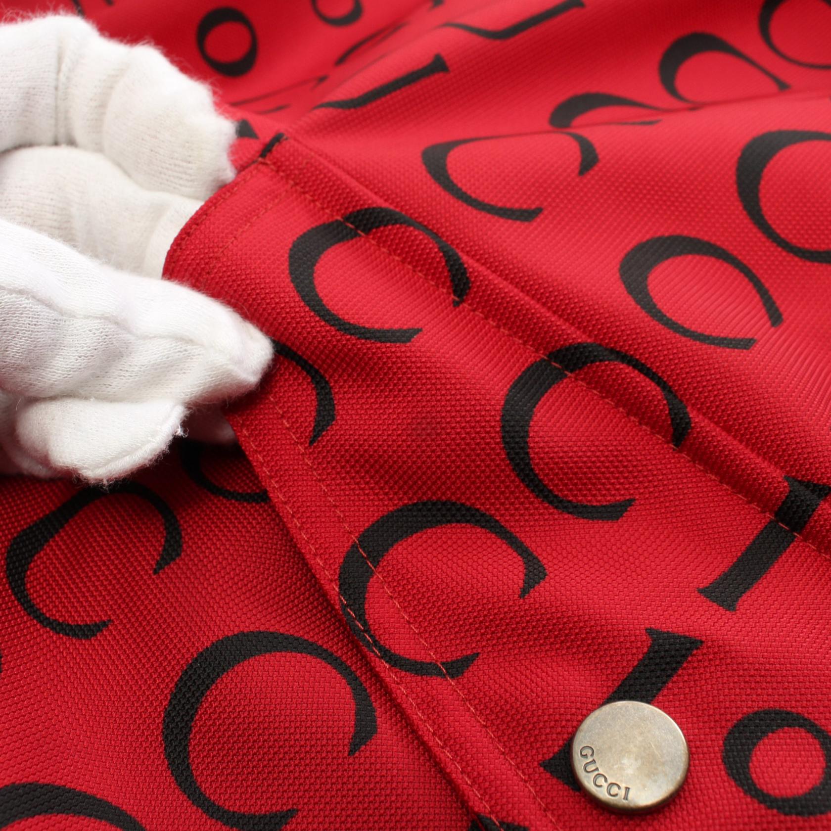 Gucci Nylon Outerwear Red/Black 676497