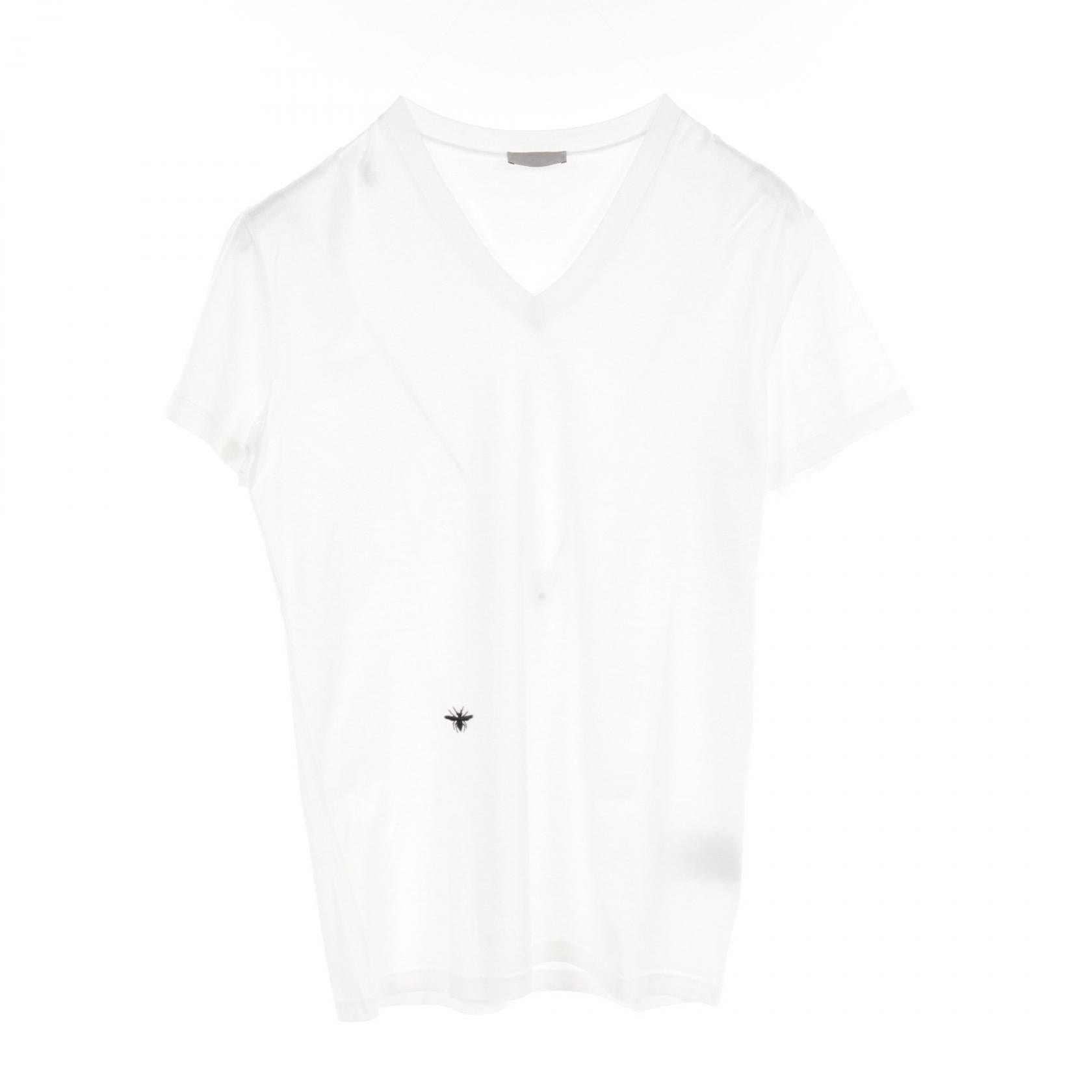 Dior Homme BEE Embroidery Cotton T-Shirt