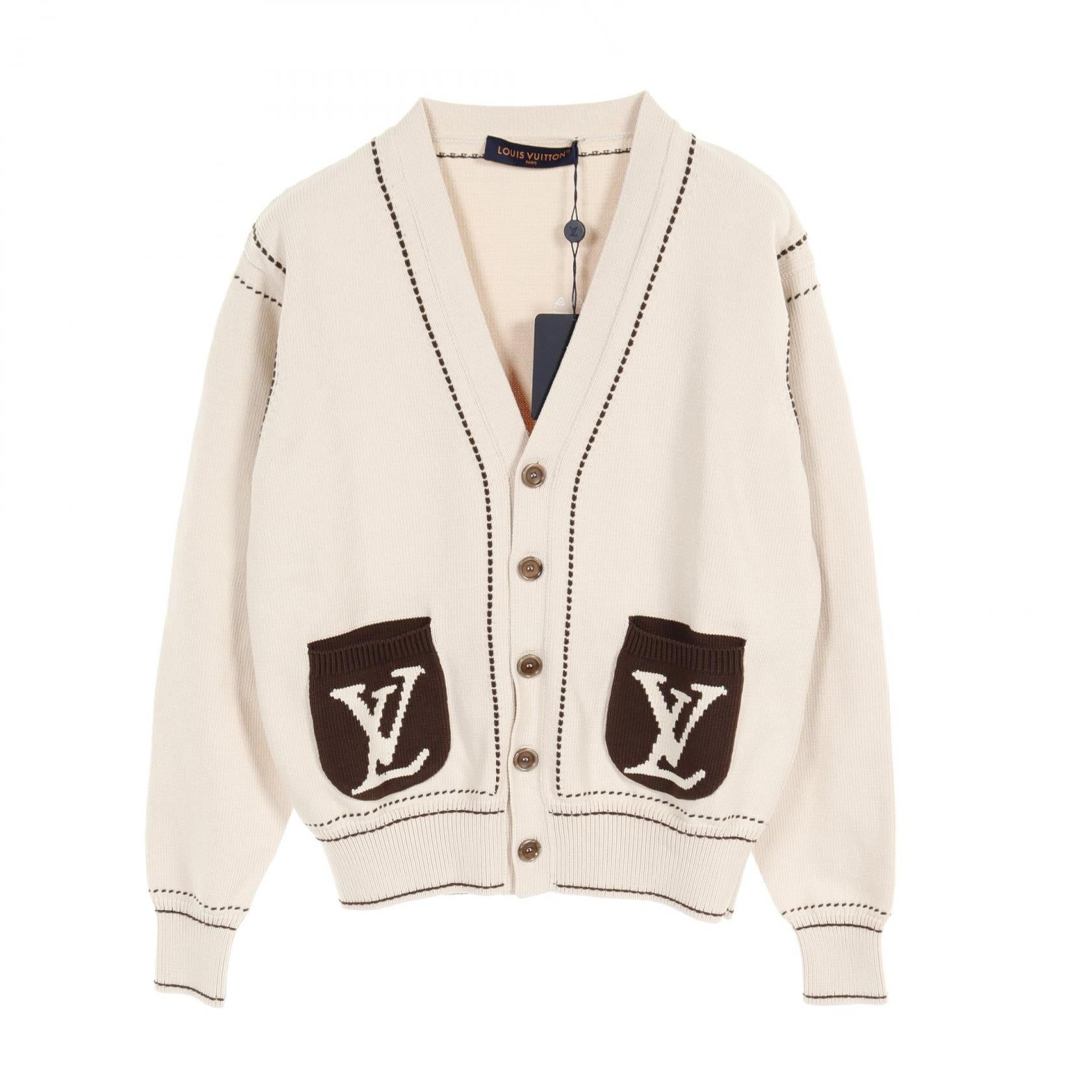 Louis Vuitton Cotton Cardigan XS