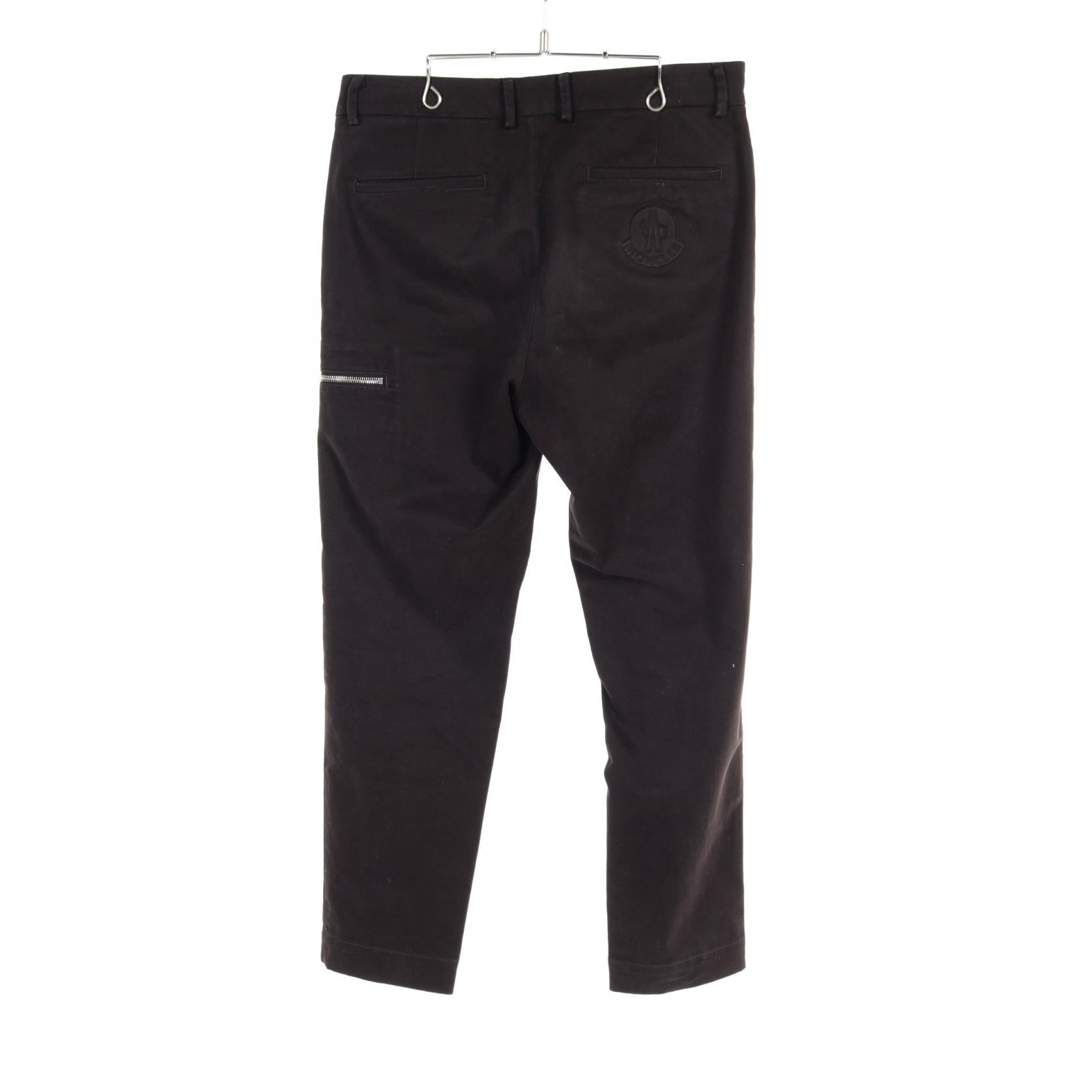 Moncler Cotton Pants Black 2A00031