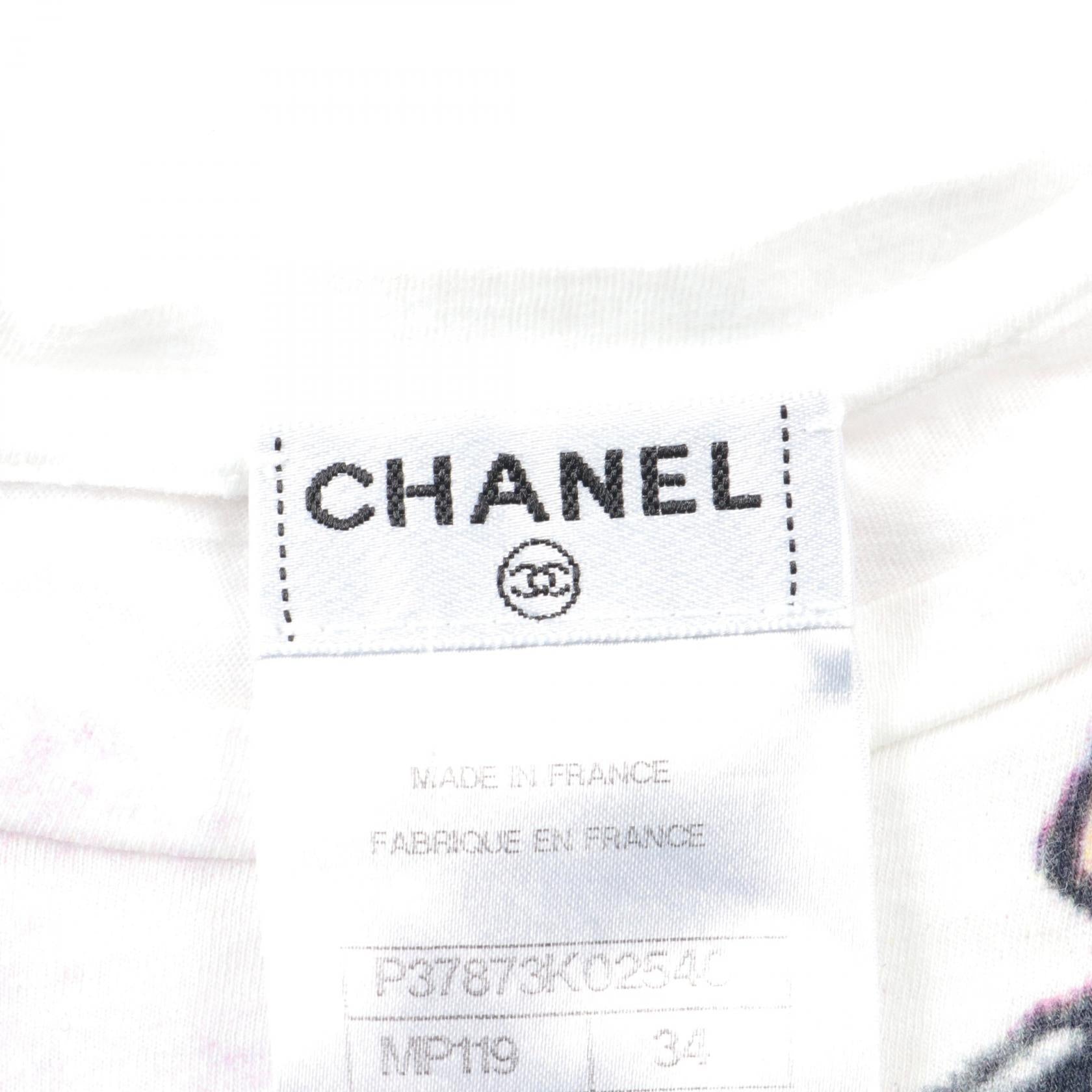 Chanel Cotton Coco Mademoiselle Top