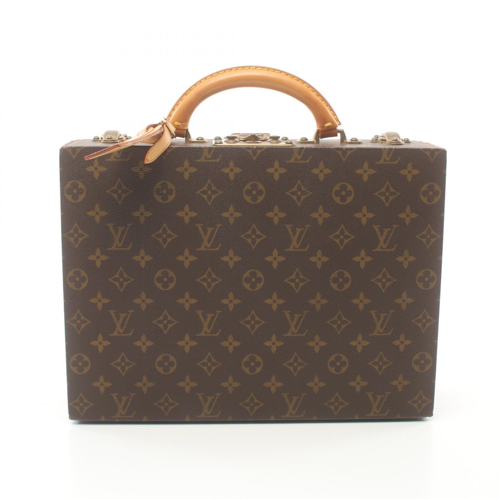 Louis Vuitton Monogram Jewelry Case Handbag M47120