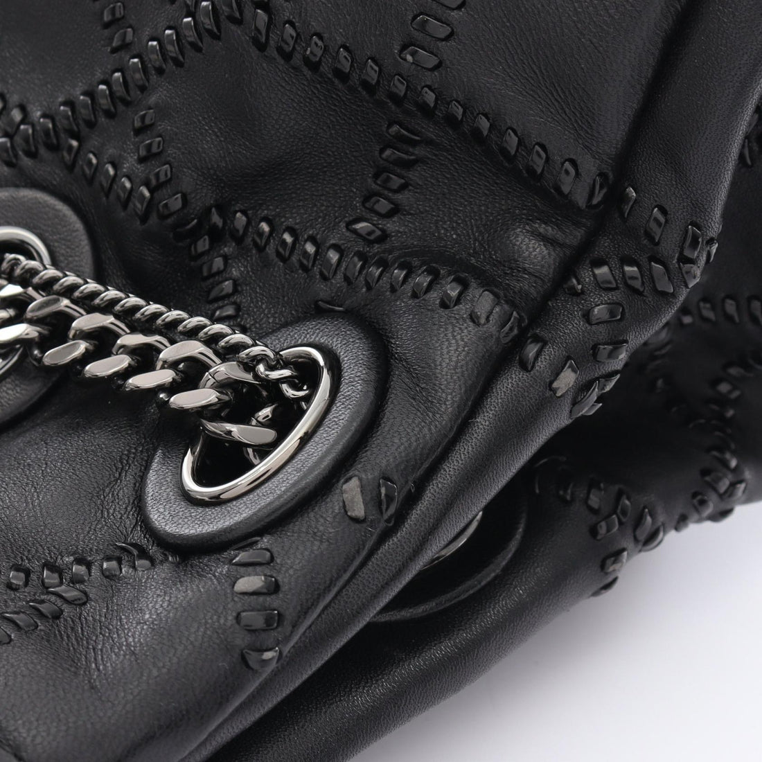 Dior Leather Tote Bag Black