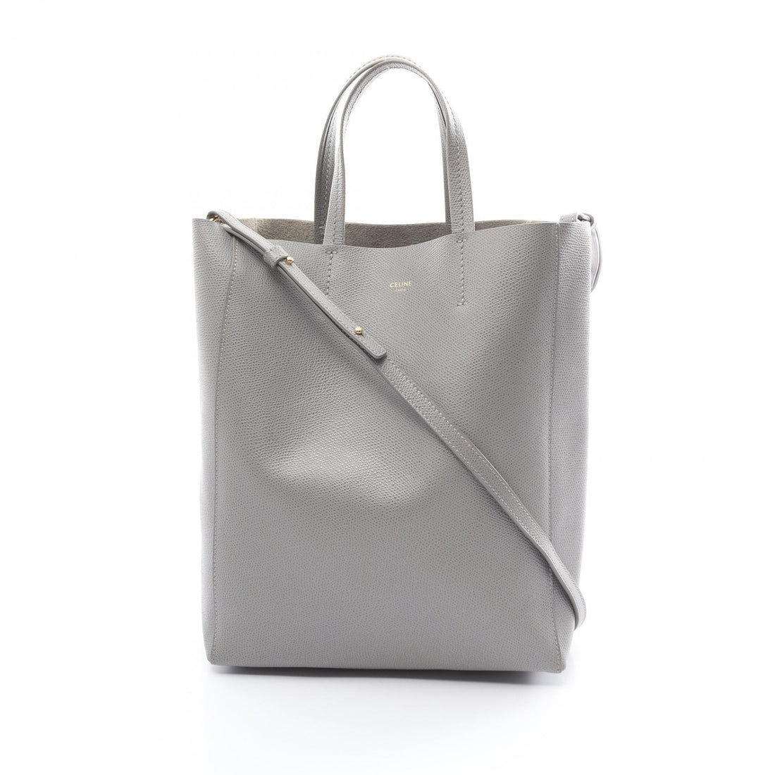 Celine Vertical Small Cabas Tote Bag Leather