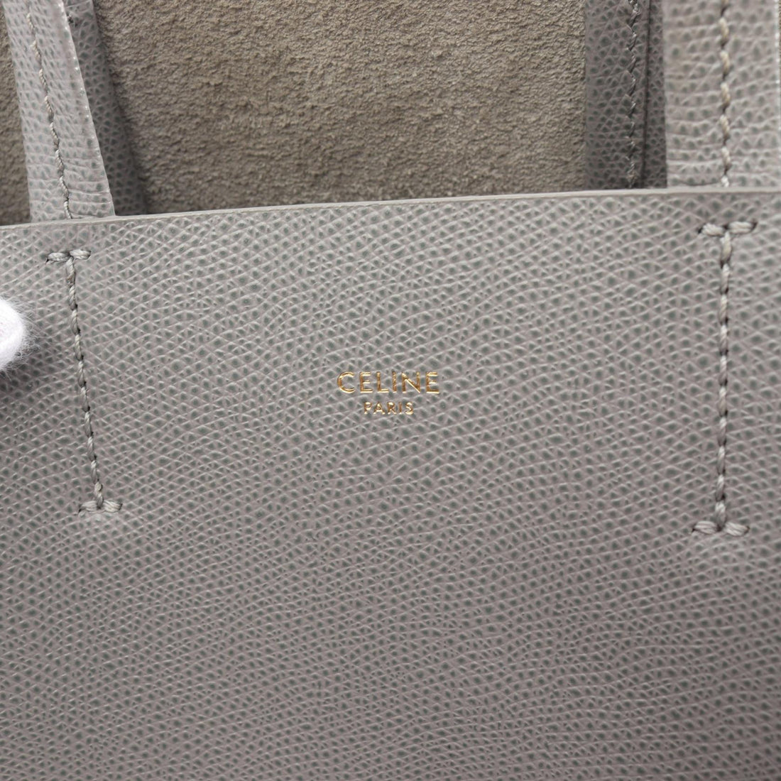 Celine Vertical Small Cabas Tote Bag Leather