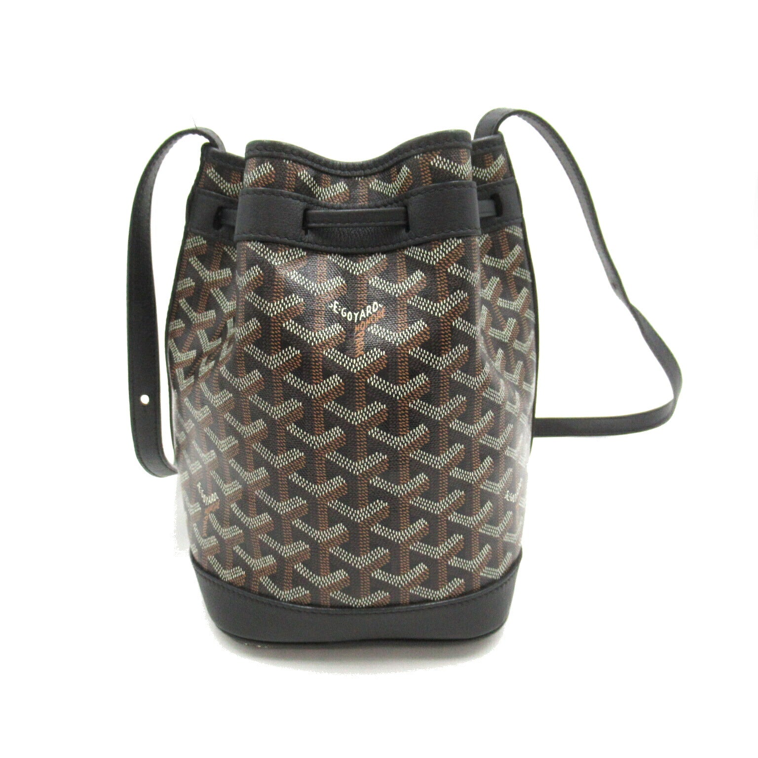 Goyard Petit Flot Bucket Shoulder Bag PVC Canvas