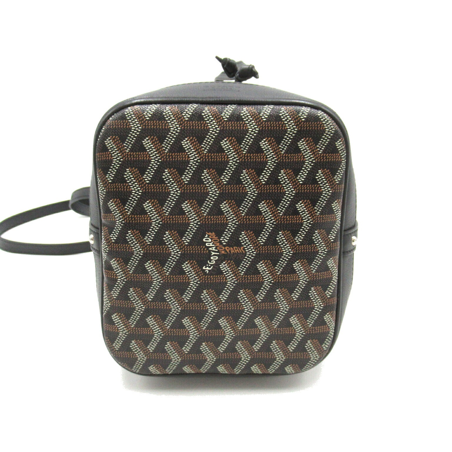 Goyard Petit Flot Bucket Shoulder Bag PVC Canvas