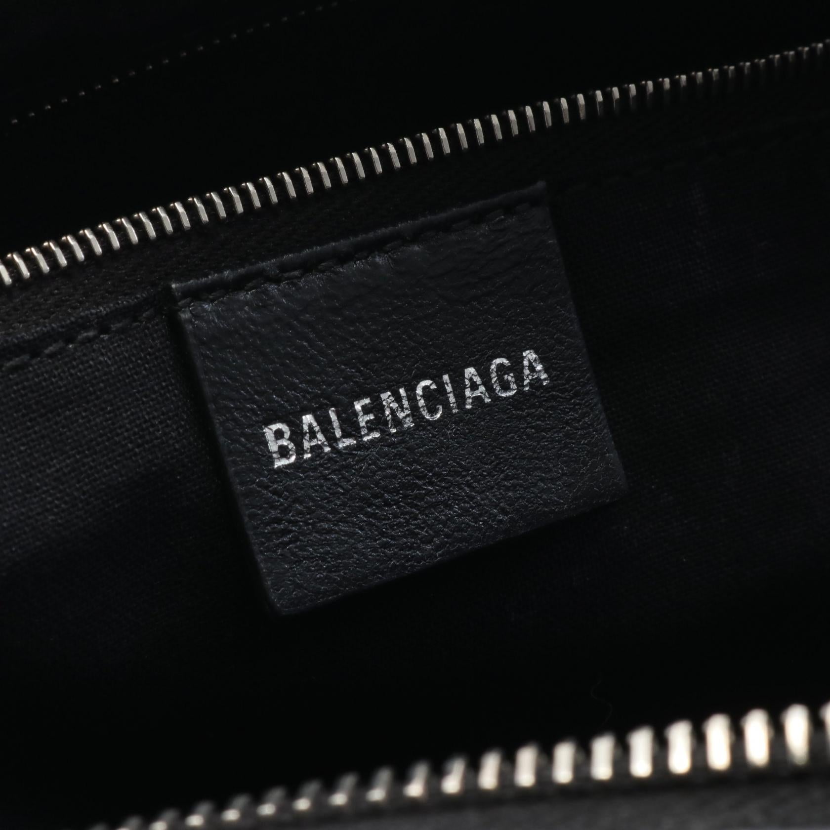 Balenciaga BB Monogram Canvas Crossbody Bag Canvas Shoulder Bag 702723 in Very Good Condition