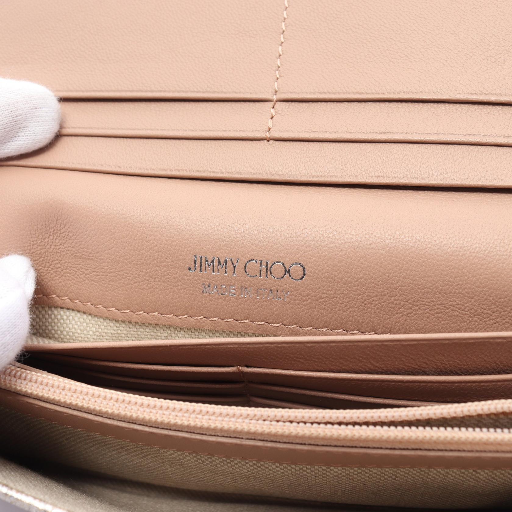 Jimmy Choo NINO Leather Long Wallet