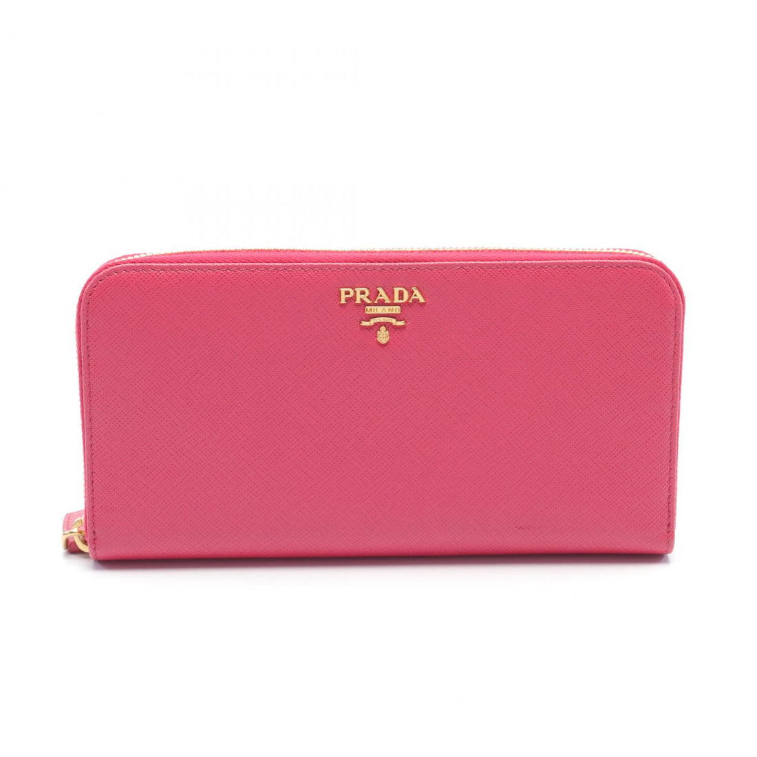 Prada Saffiano Metal Round Wallet 1ML506